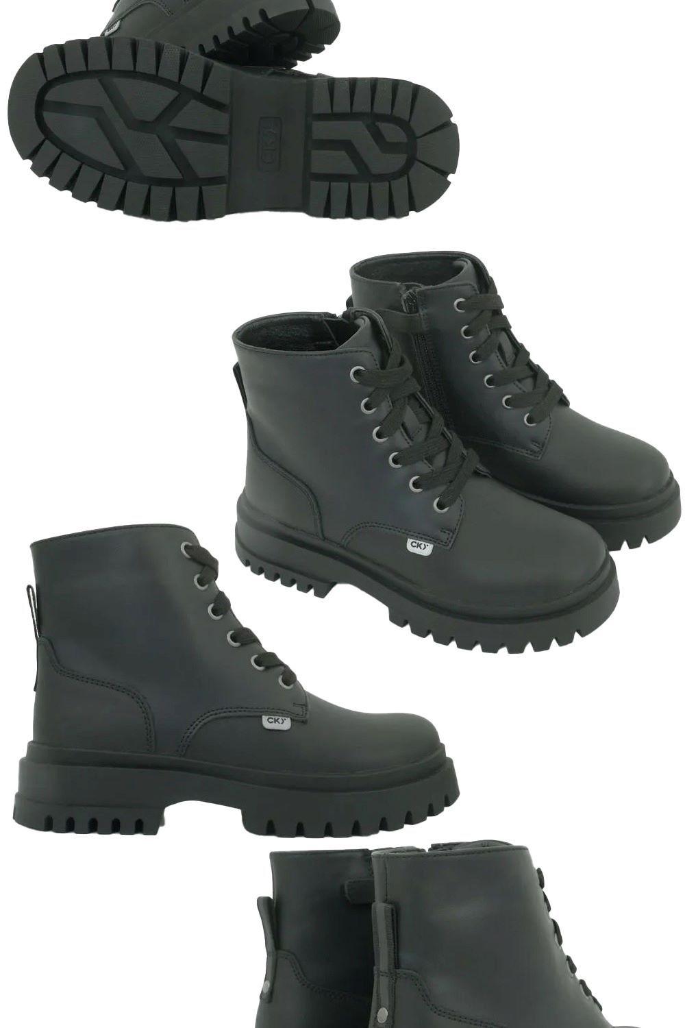 Botin Escolar Negro 7247 Colloky-2