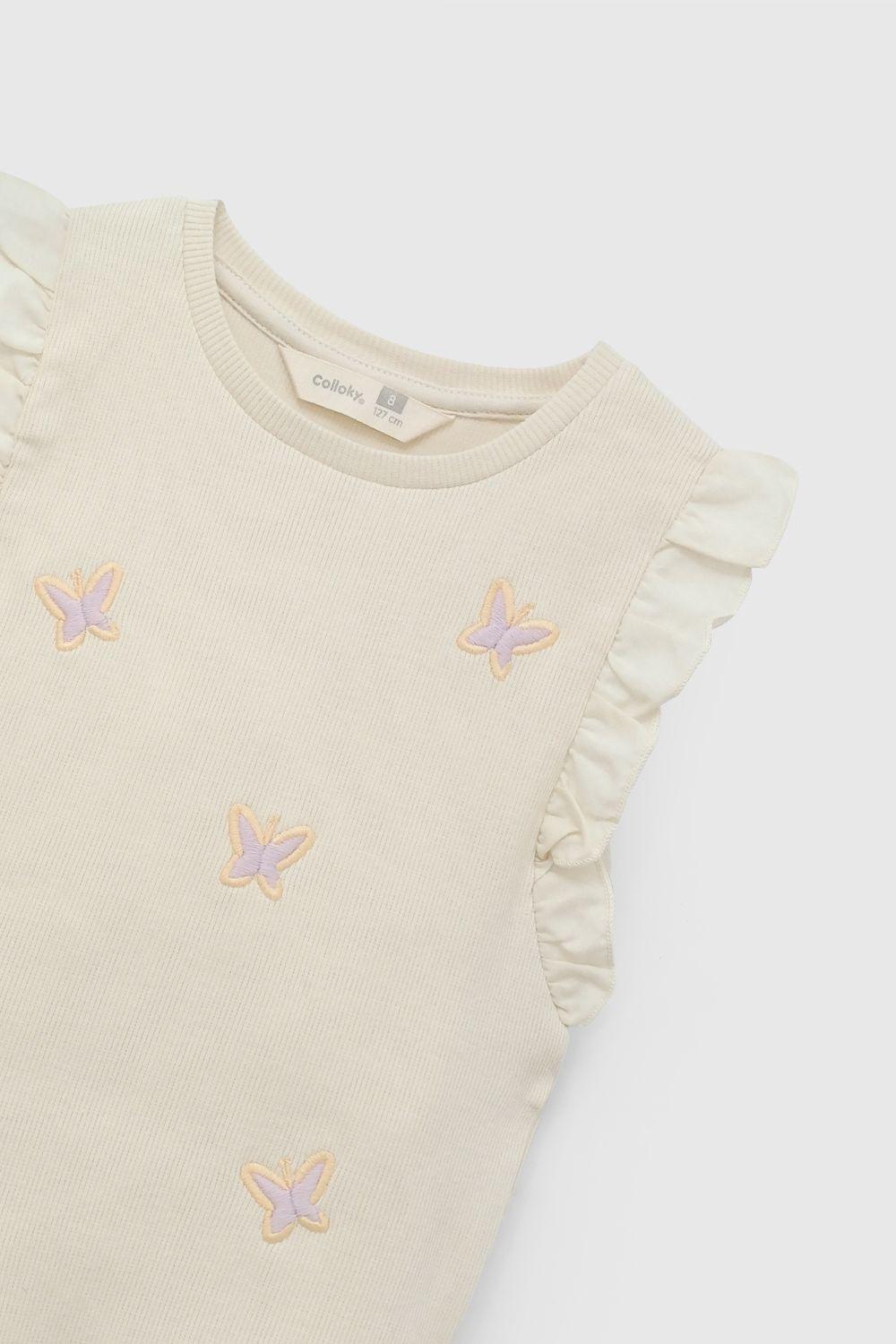 Polera Niña Beige 58008 Colloky-3