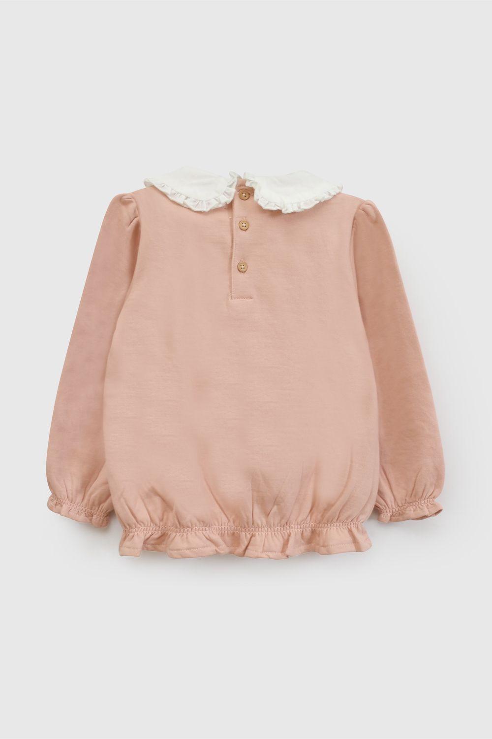 Polerón Niña Rosado 8117 Colloky-1