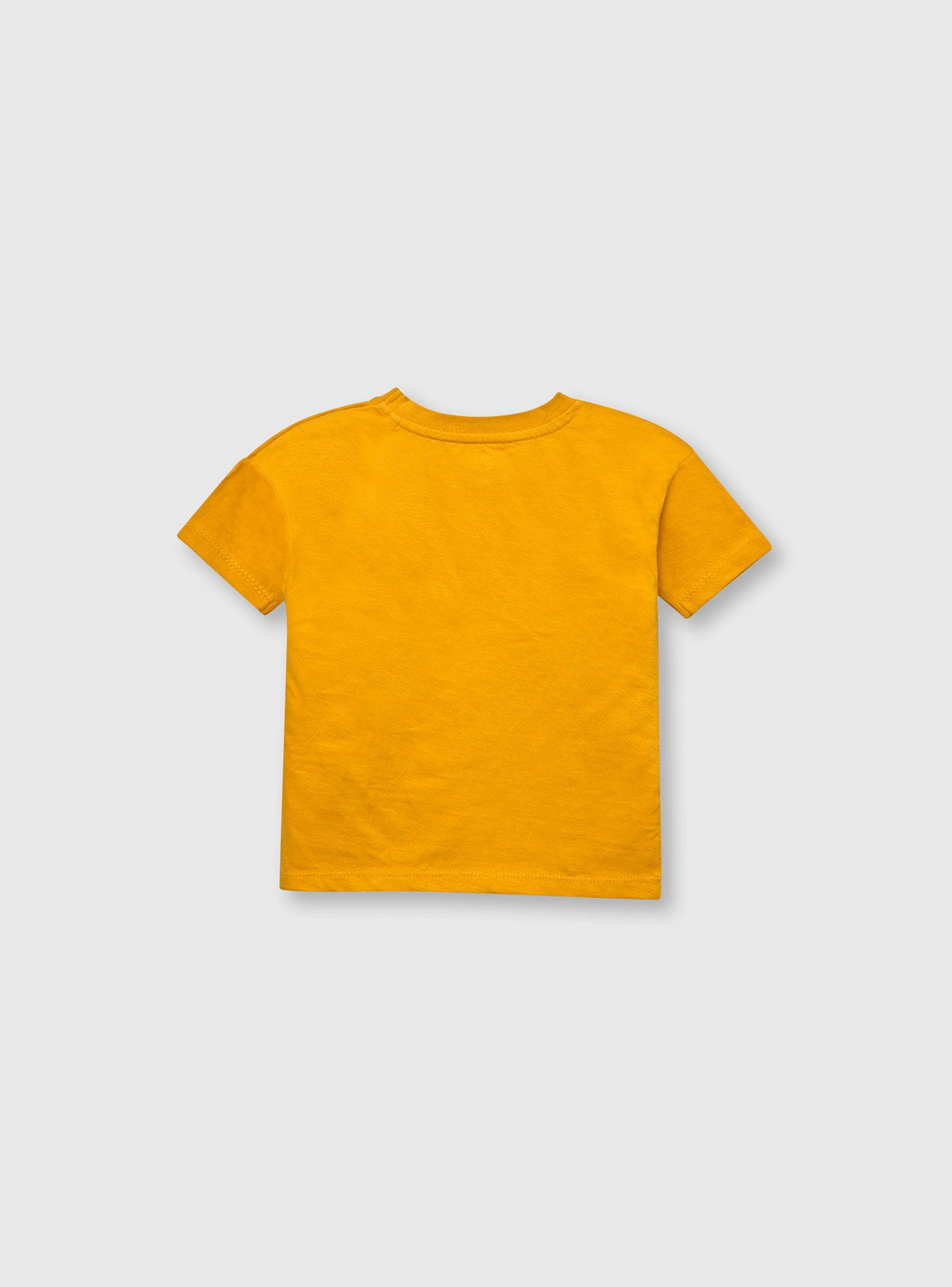 Polera Niño Mostaza (3 A 36 Meses) Colloky-1