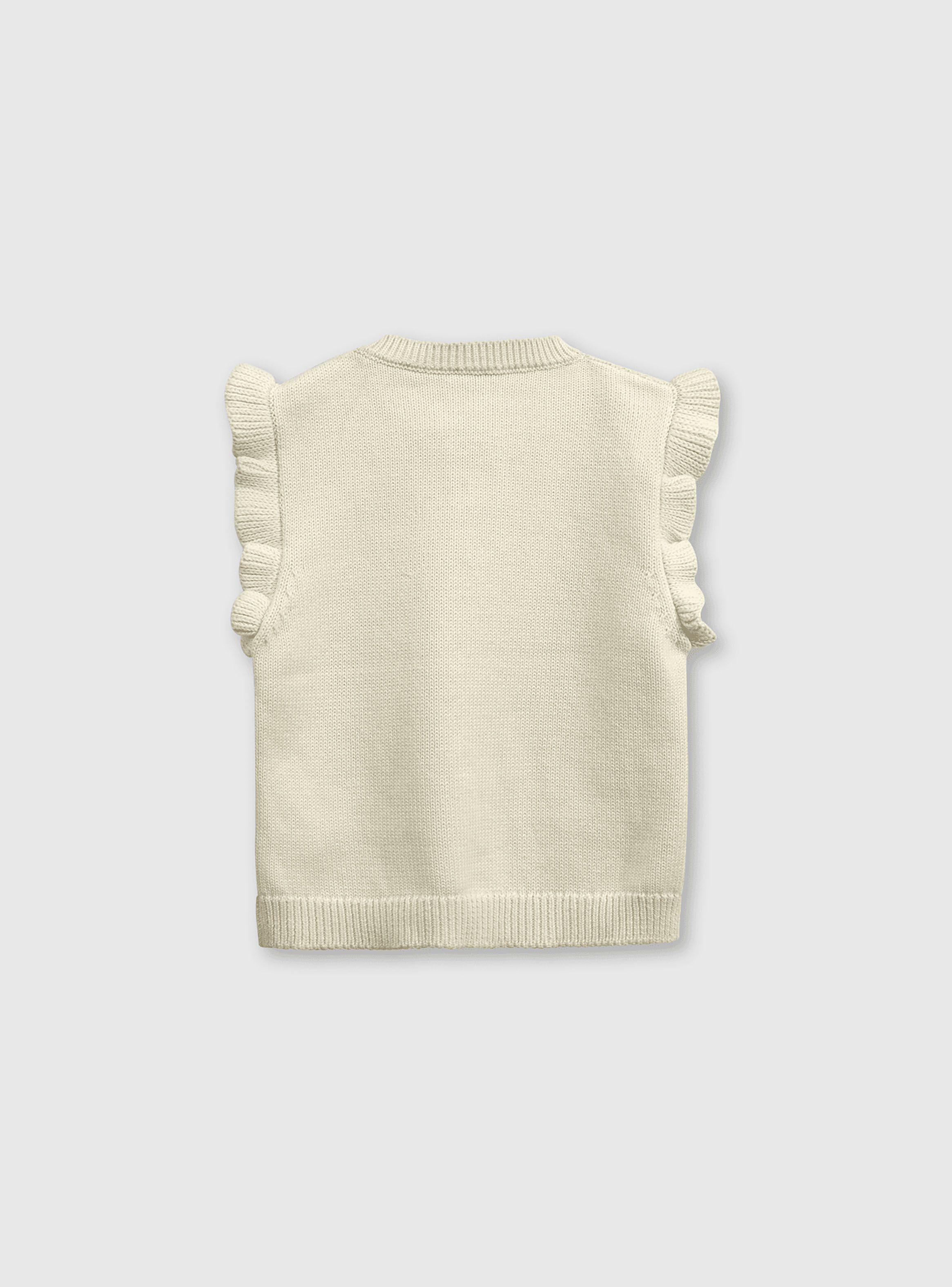 Chaleco Bebés Beige 49639 Colloky-2