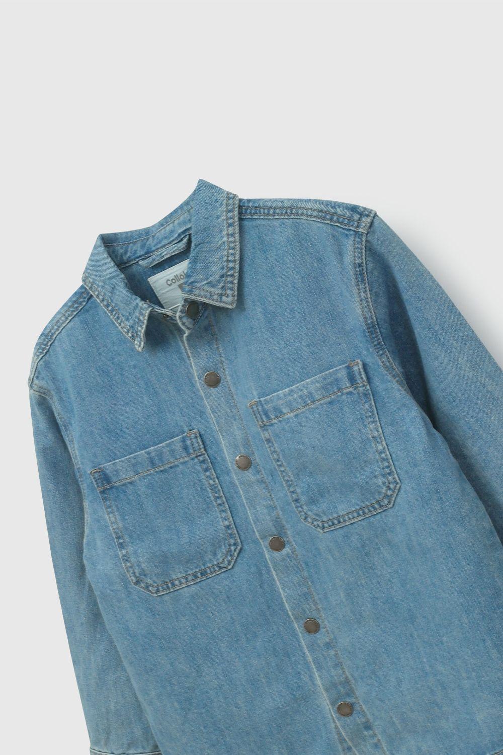 Sobre Camisa Jeans De Niño SMME0151V26-2