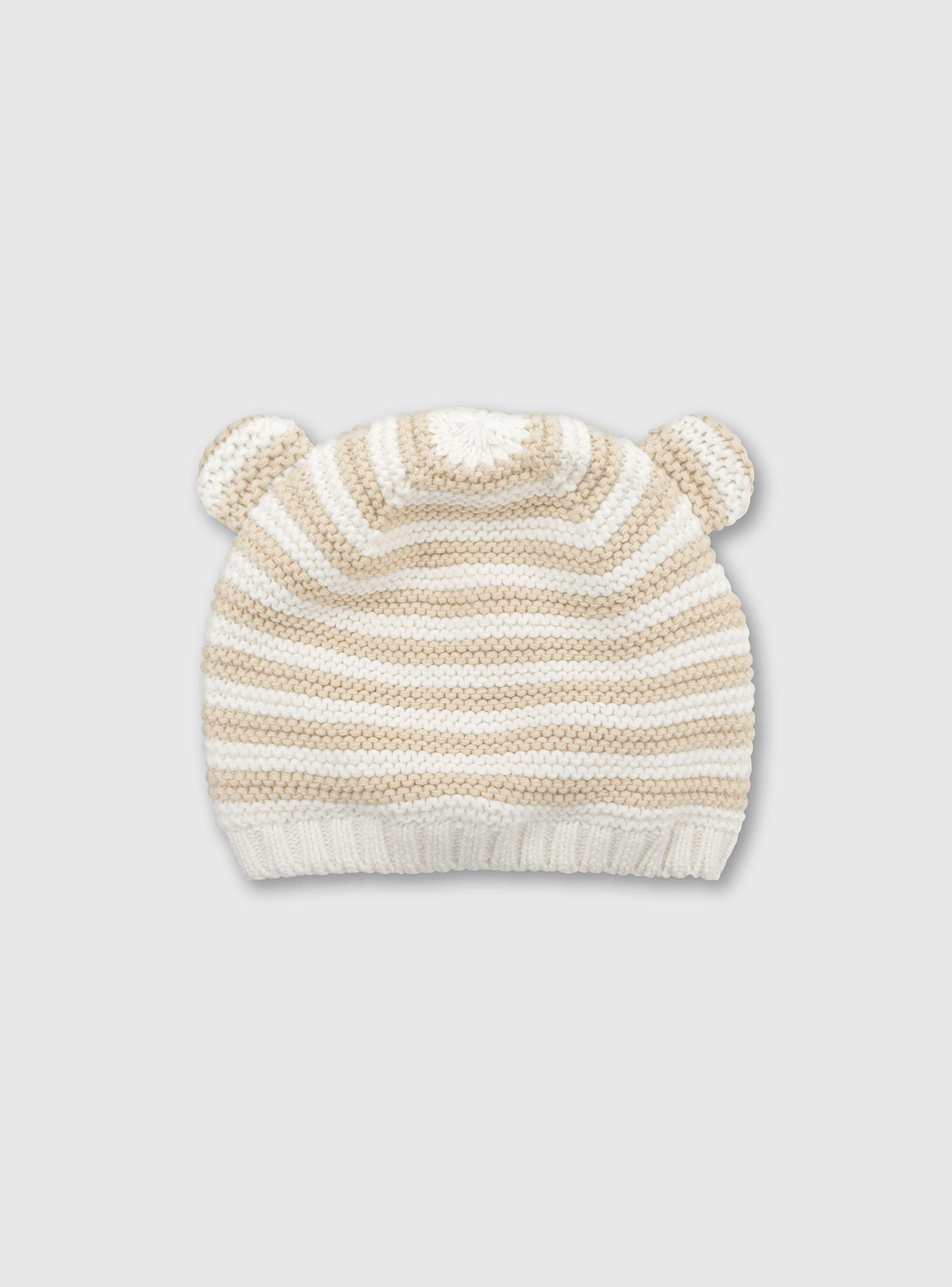 Set Gorro Unisex Beige 53422 Colloky-3