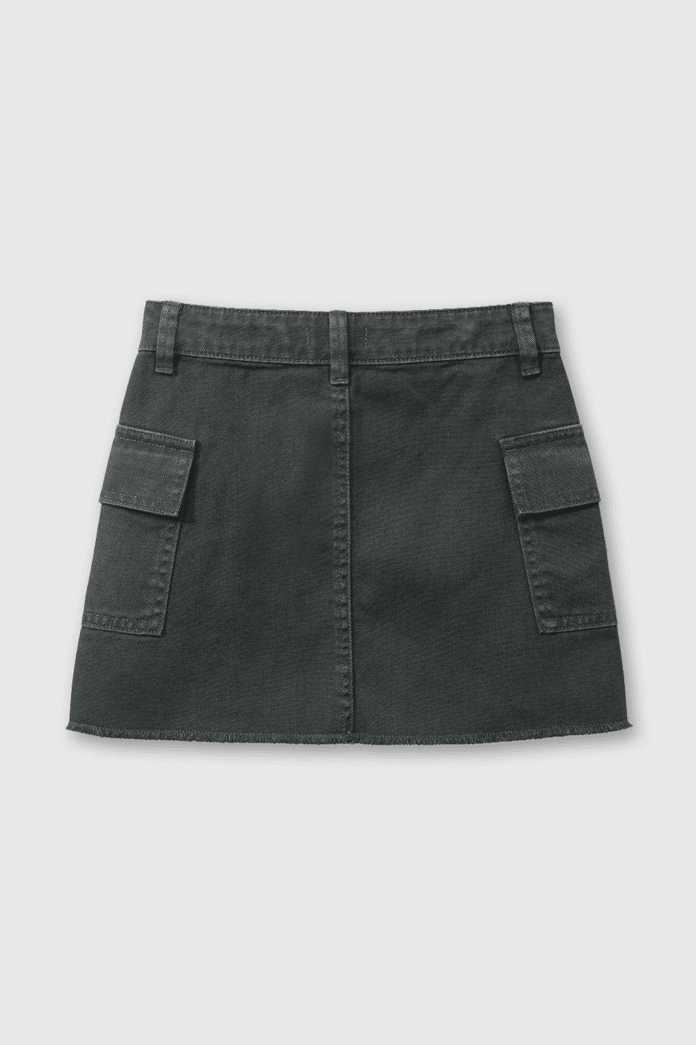 Falda Gris de Niña-1