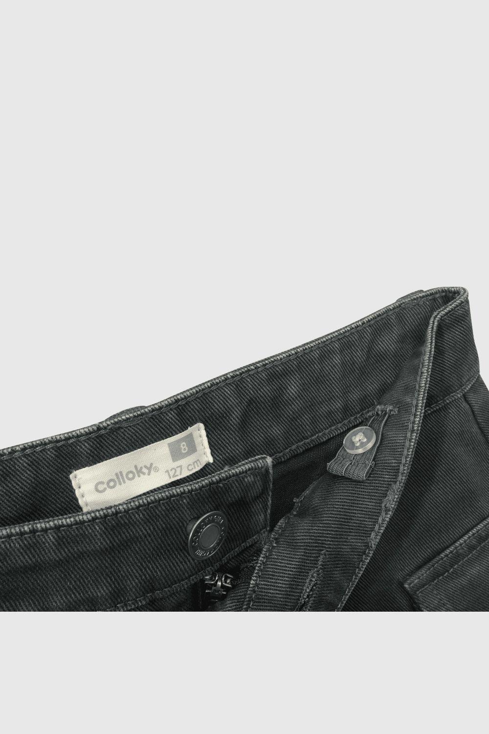 Falda Gris de Niña-2