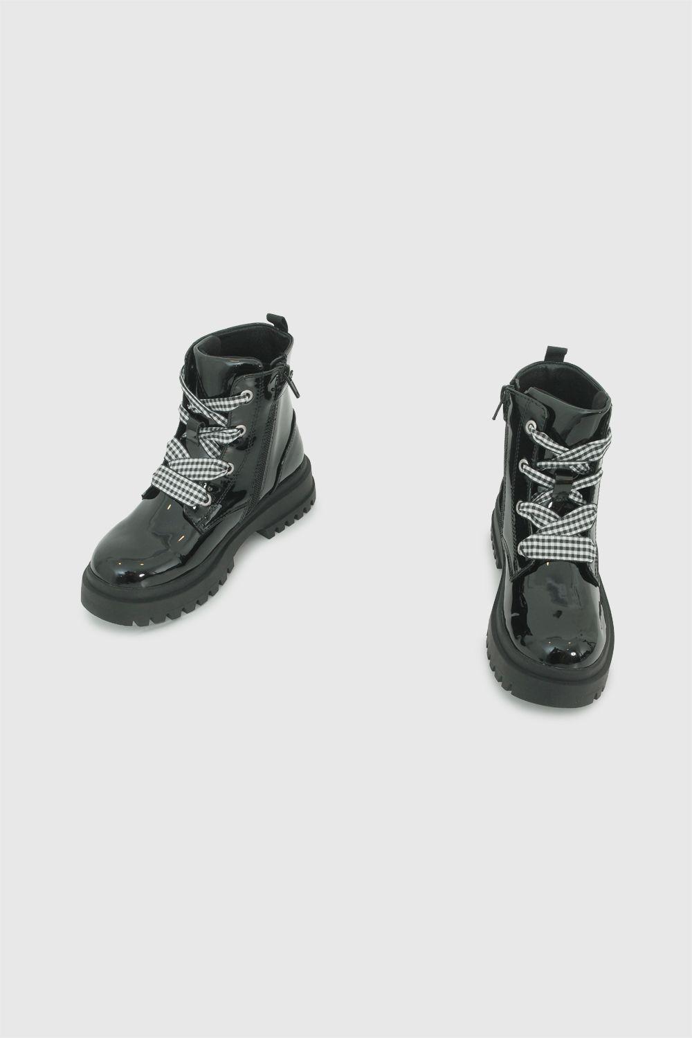 Botin Niña Negro 7658 Colloky-3