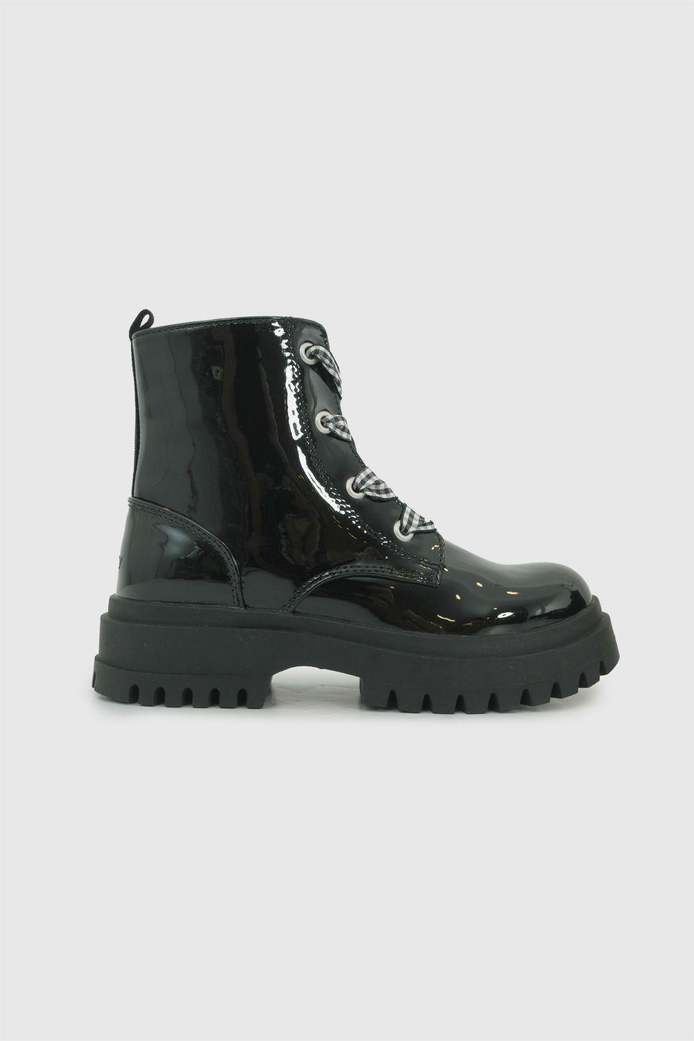 Botin Niña Negro 7658 Colloky-2