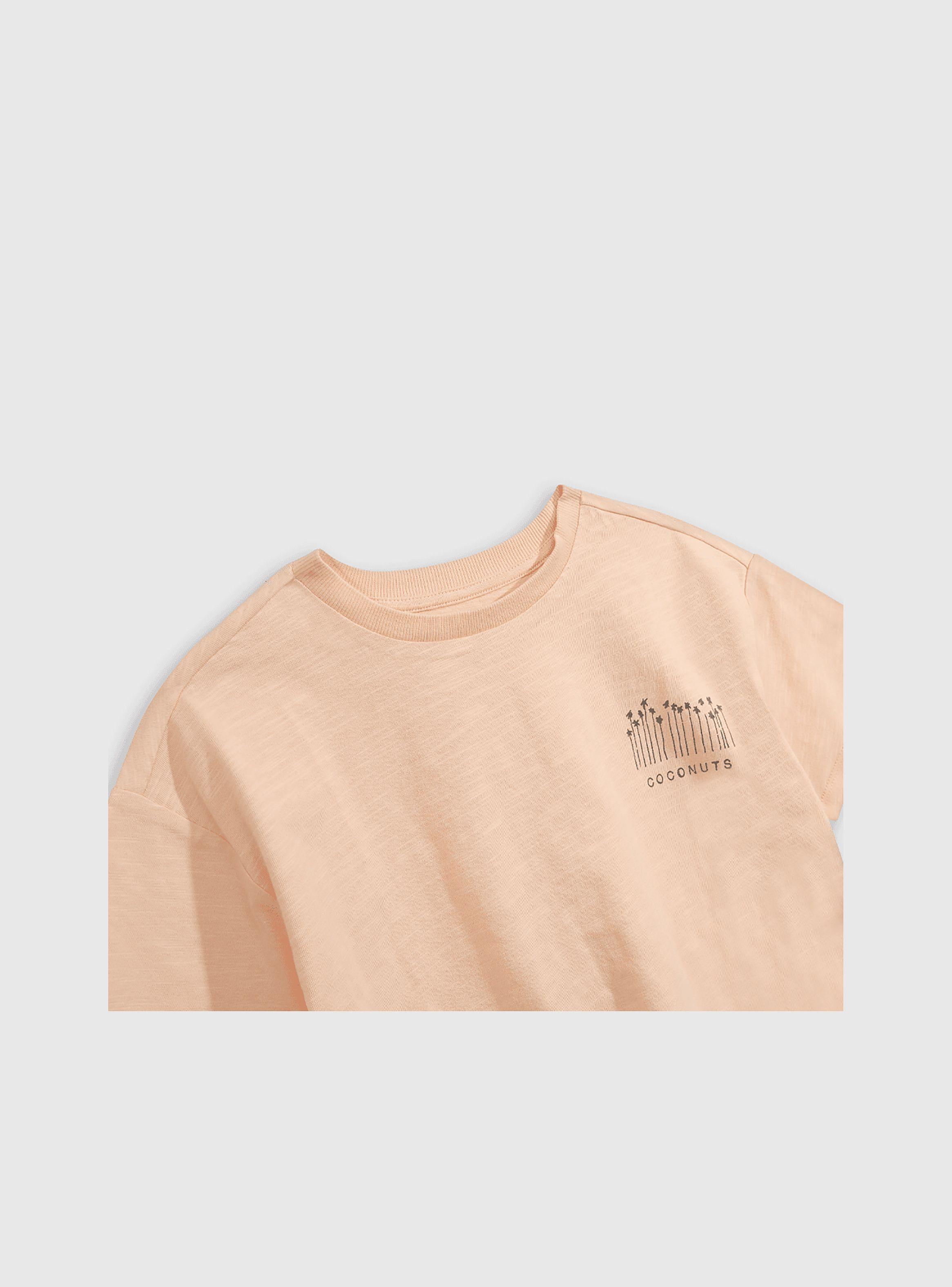 Polera Niño Naranjo 55050 Colloky-2