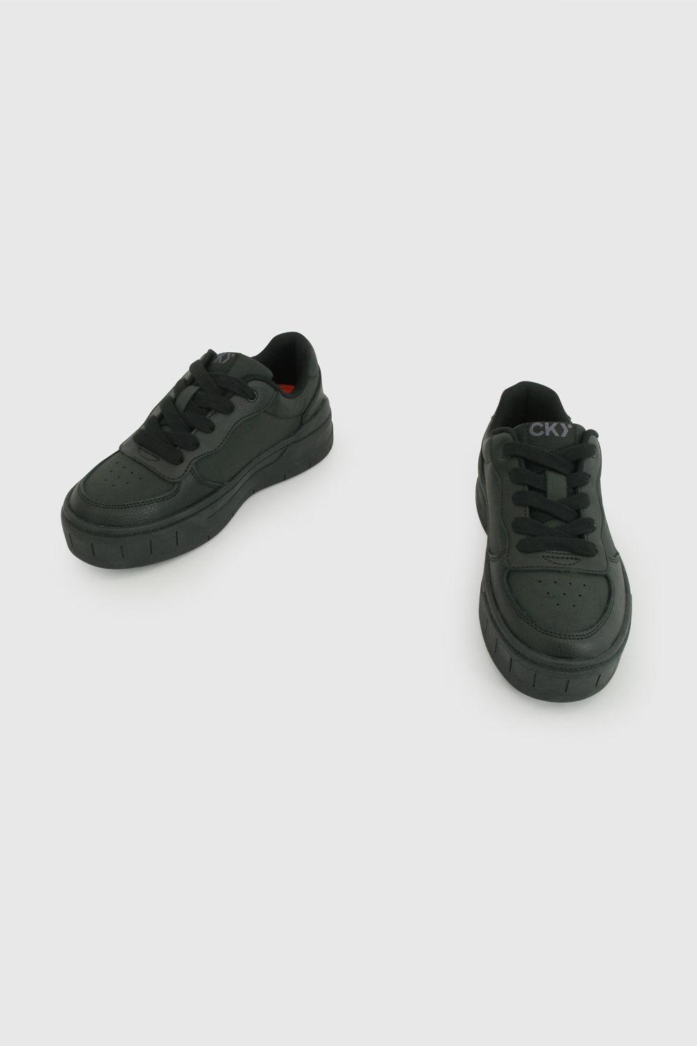 Zapatilla Escolar Negra 7259 Colloky-3