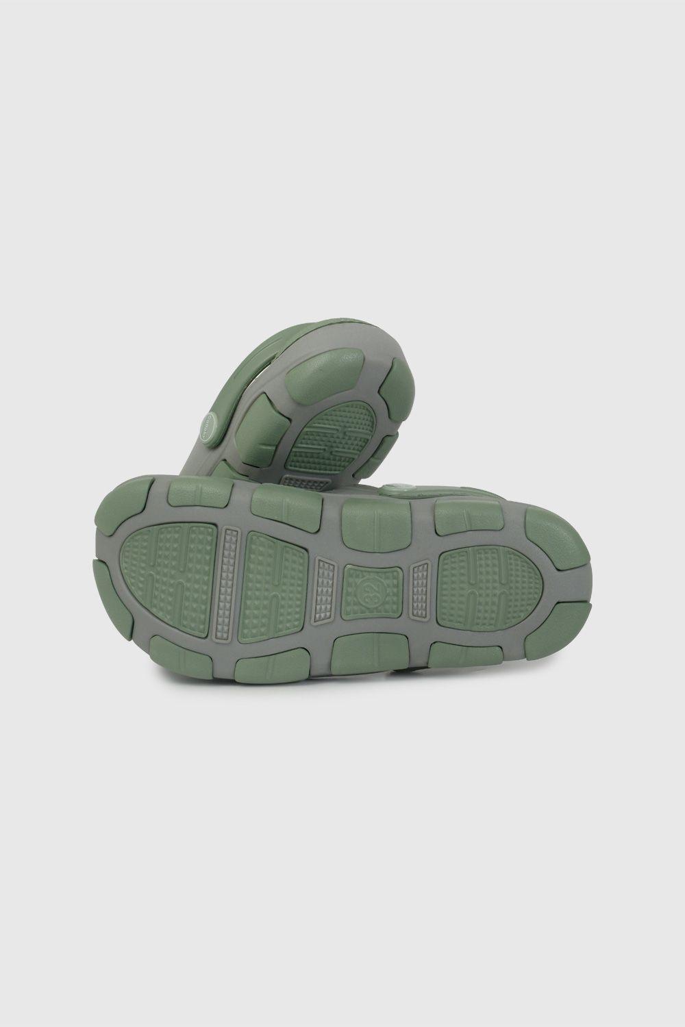 Sandalia Zueco de Agua Gris 53611011V26-2