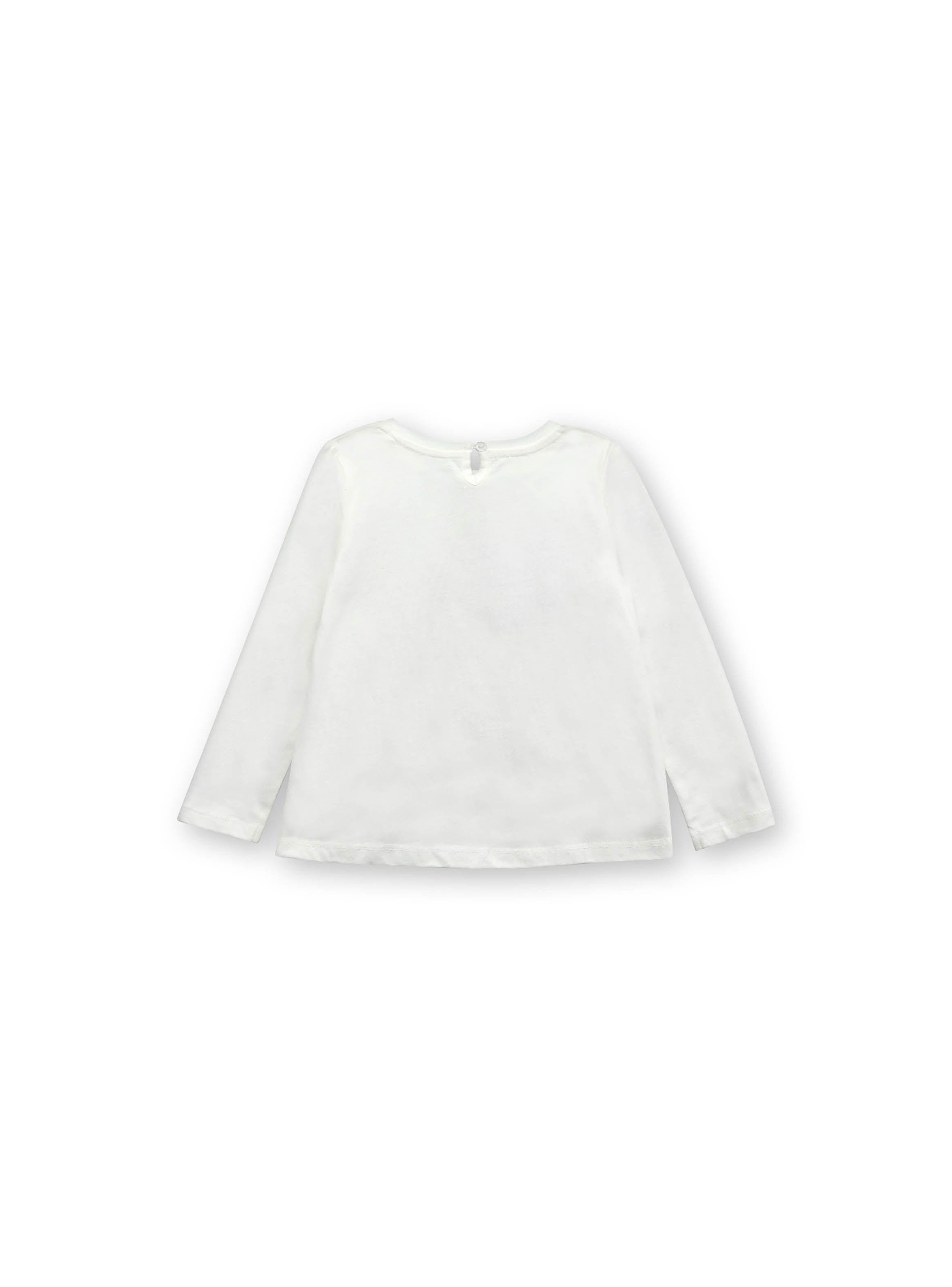 Polera de bebé niña unicornio off white (3 a 36 meses)-2