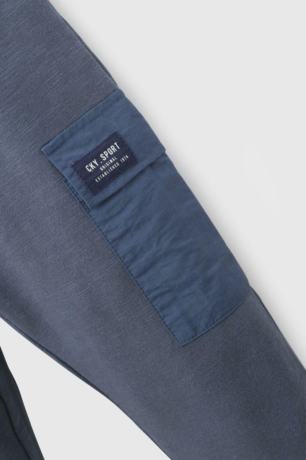 Pantalon Buzo Bolsillo Denim Niño 3-4A a 12-13A Colloky-3