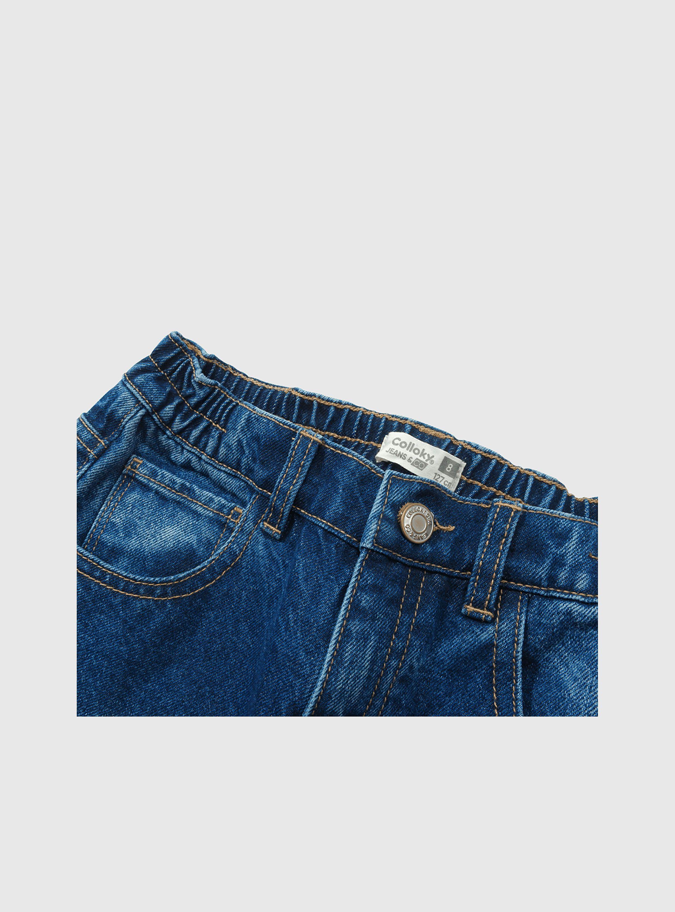 Jeans Niñas Azul 53001 Colloky-2