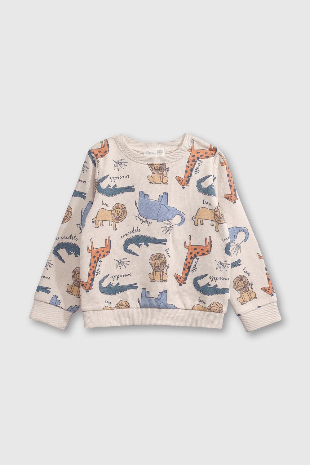 Polerón Bebés Beige 54330 Colloky-0