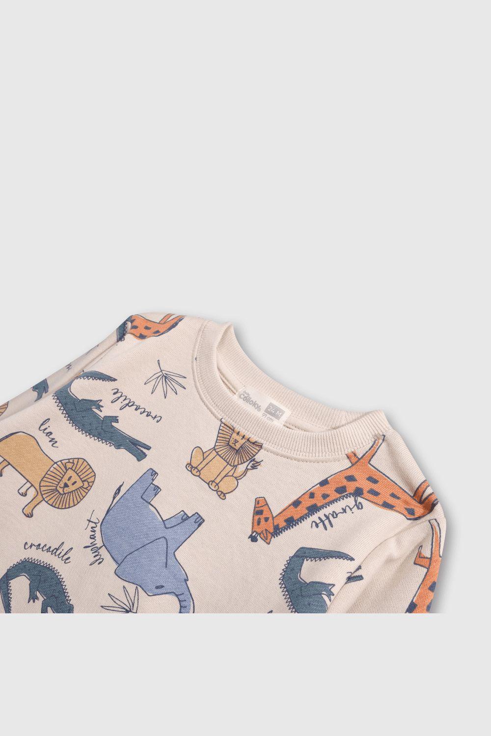 Polerón Bebés Beige 54330 Colloky-2