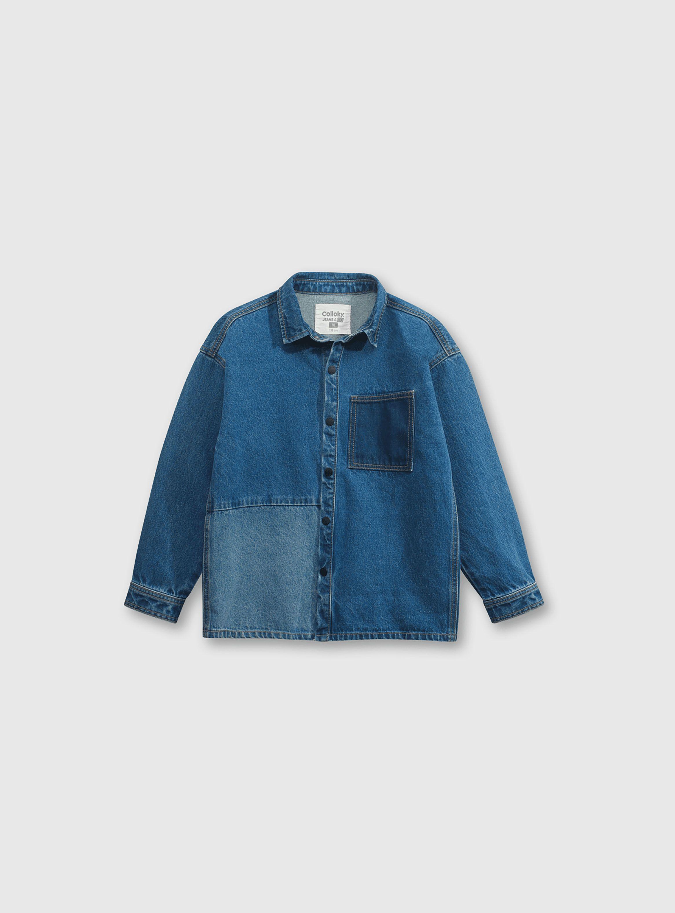 Camisa Niño Azul 49638 Colloky-0