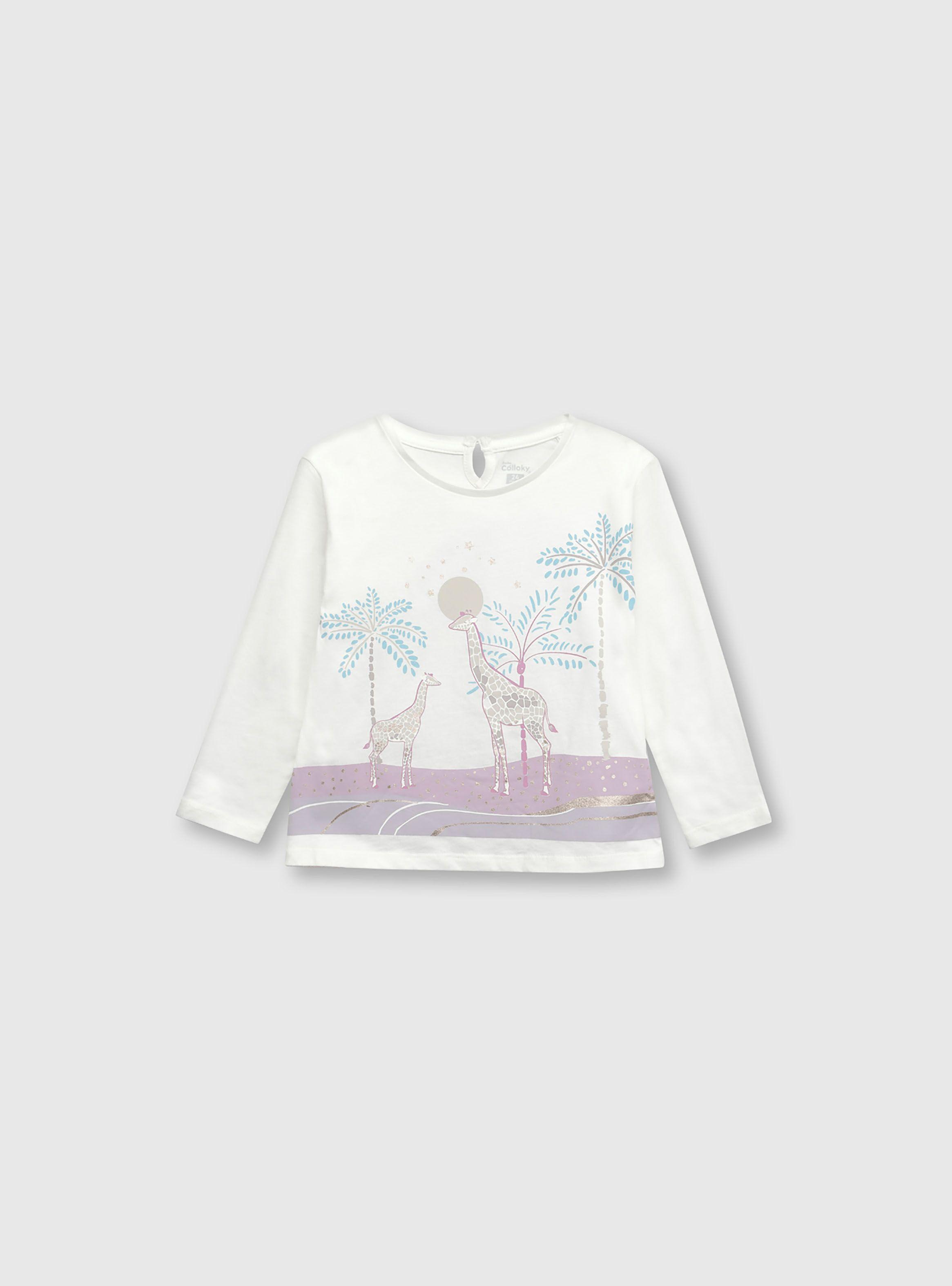 Polera Niña Blanco 53032 Colloky-0