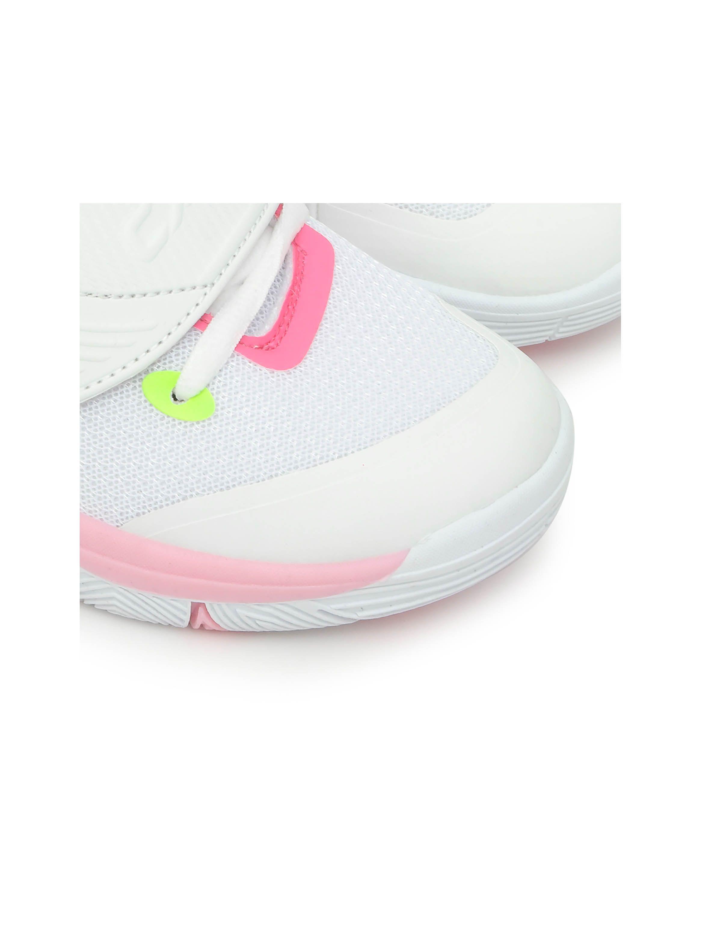Zapatilla De Niña Deportiva Basket Blanco (28 A 38) Colloky-5