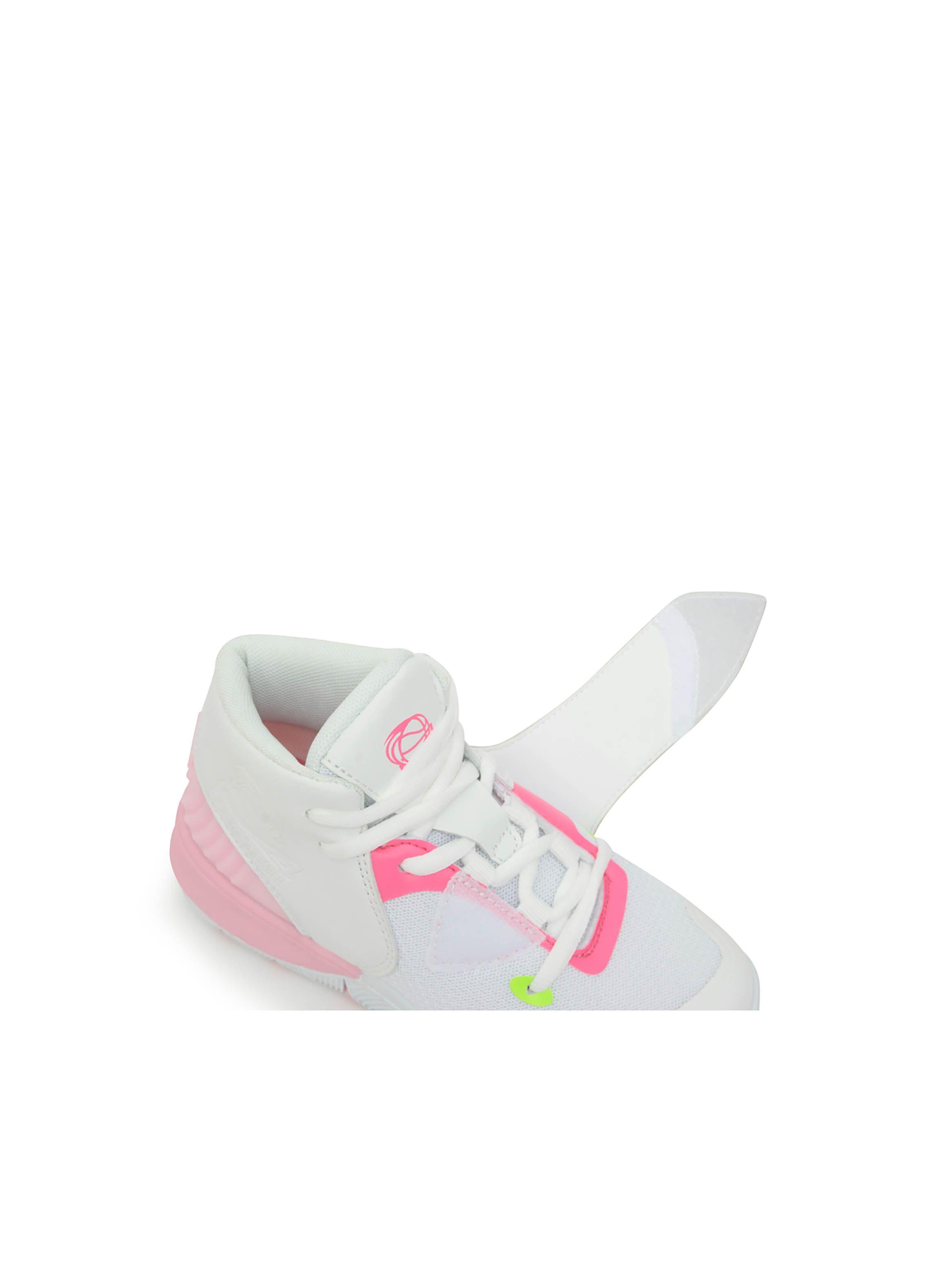 Zapatilla De Niña Deportiva Basket Blanco (28 A 38) Colloky-4
