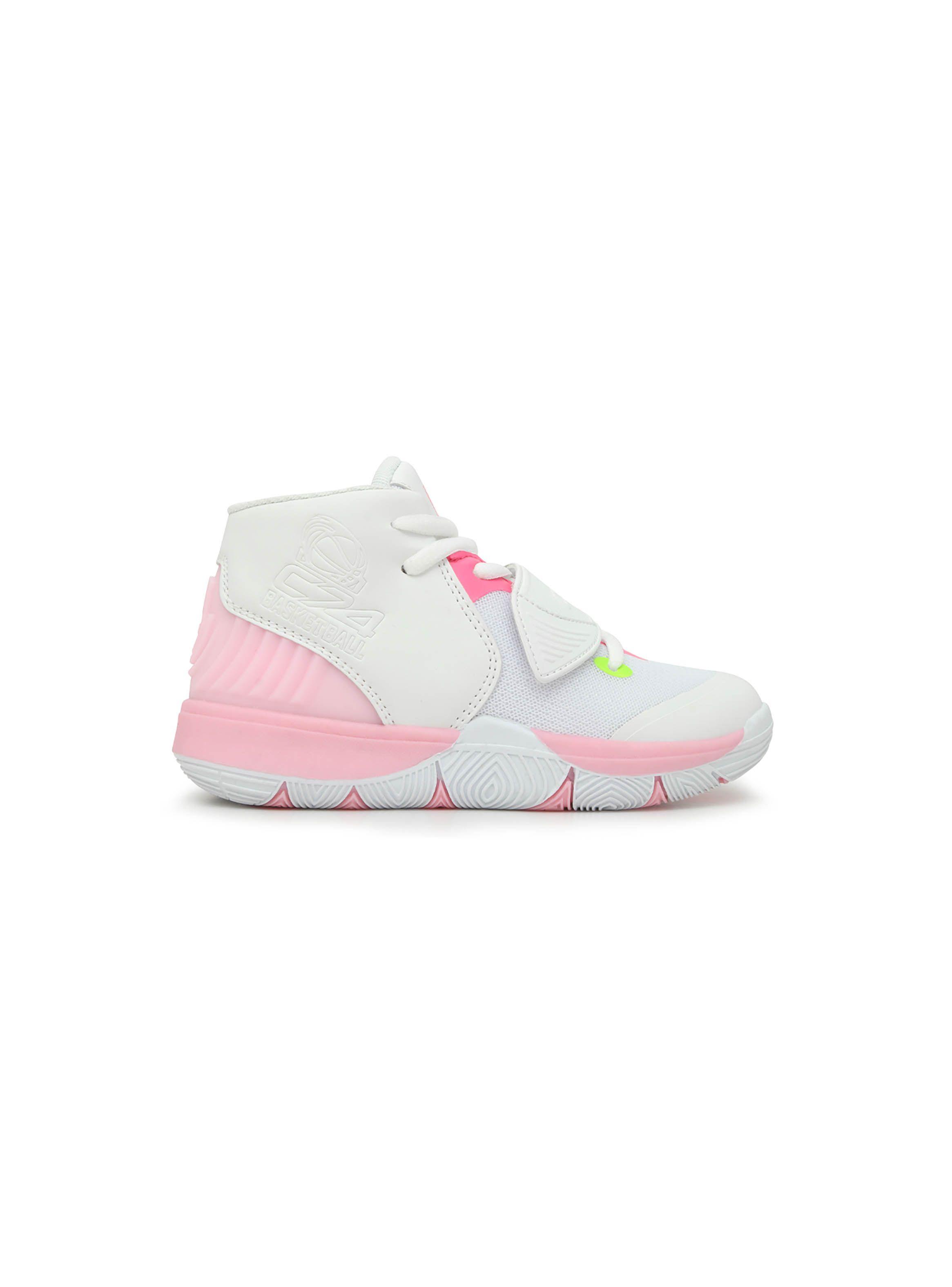 Zapatilla De Niña Deportiva Basket Blanco (28 A 38) Colloky-1