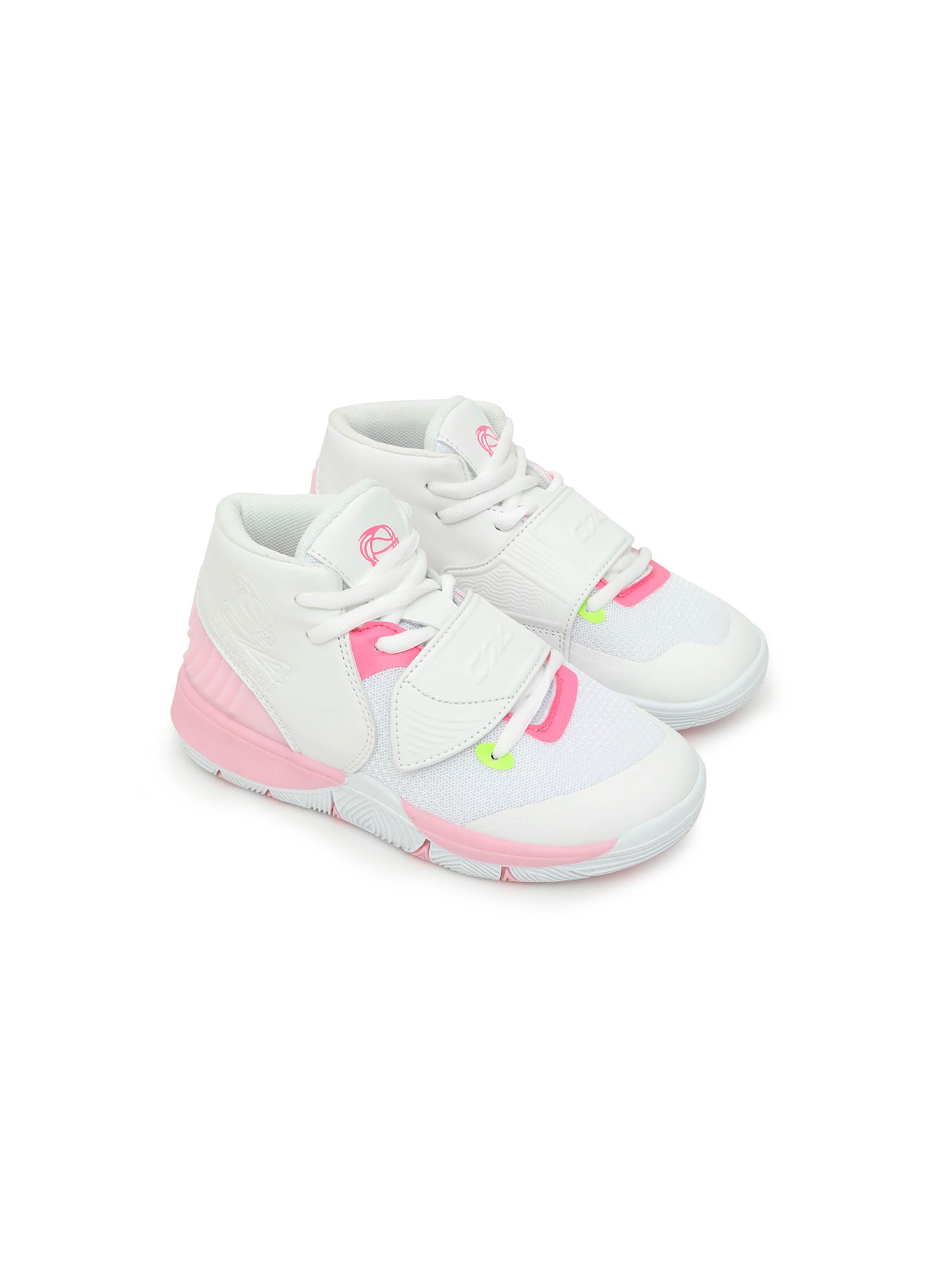 Zapatilla De Niña Deportiva Basket Blanco (28 A 38) Colloky-0