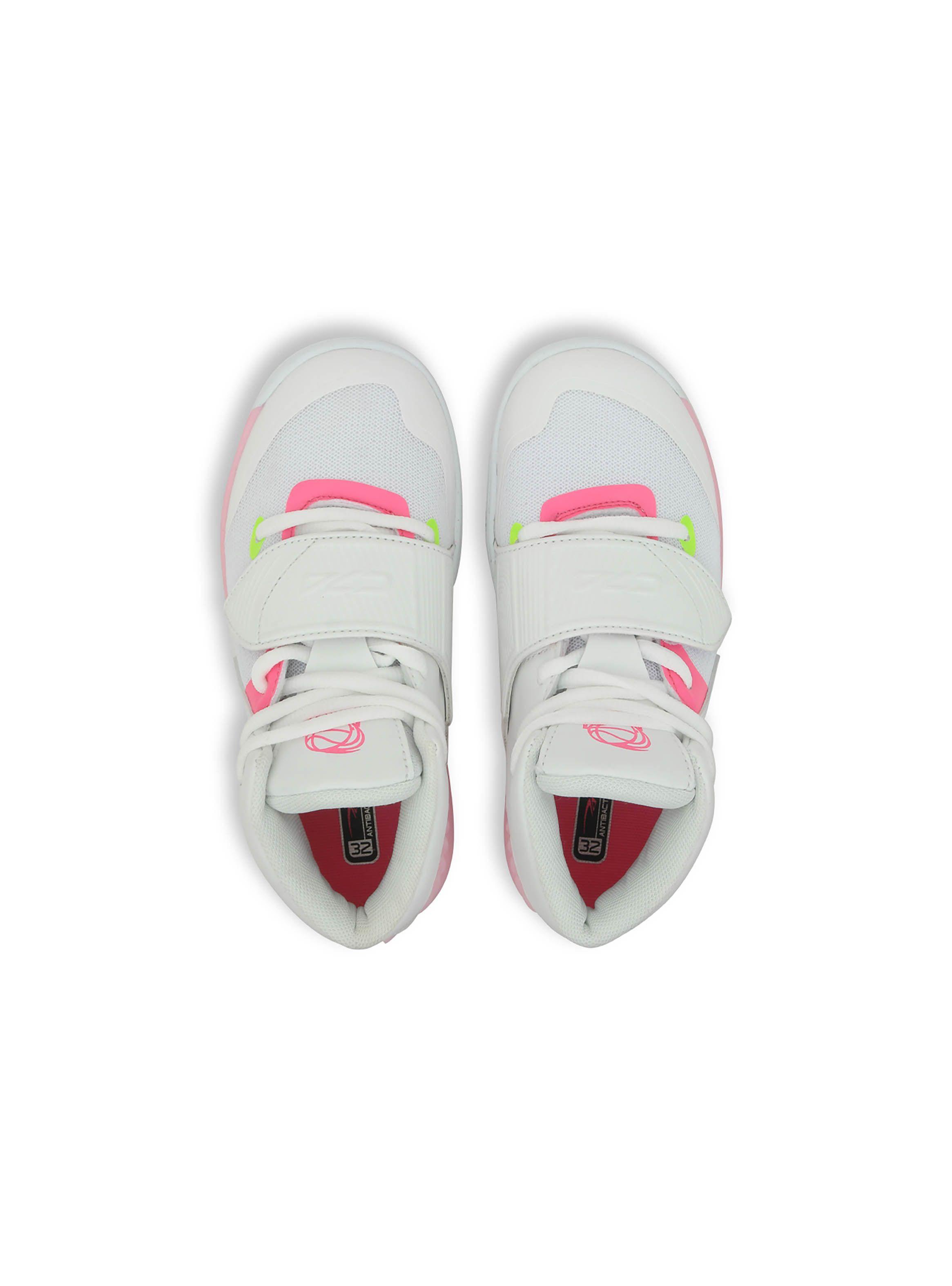 Zapatilla De Niña Deportiva Basket Blanco (28 A 38) Colloky-3