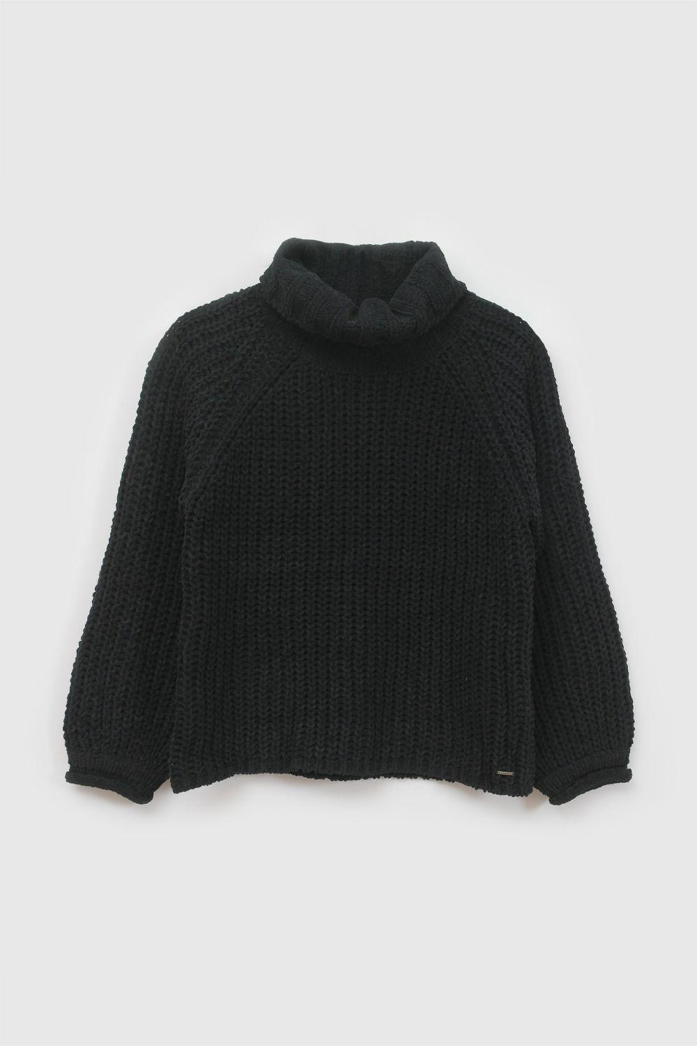 Sweater Niña Negro 7739 Colloky-0