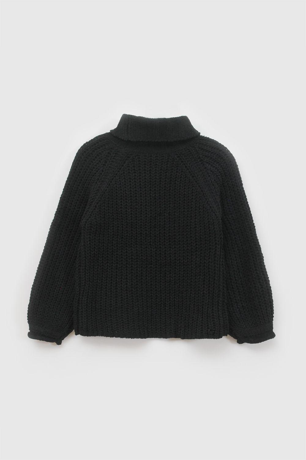 Sweater Niña Negro 7739 Colloky-2