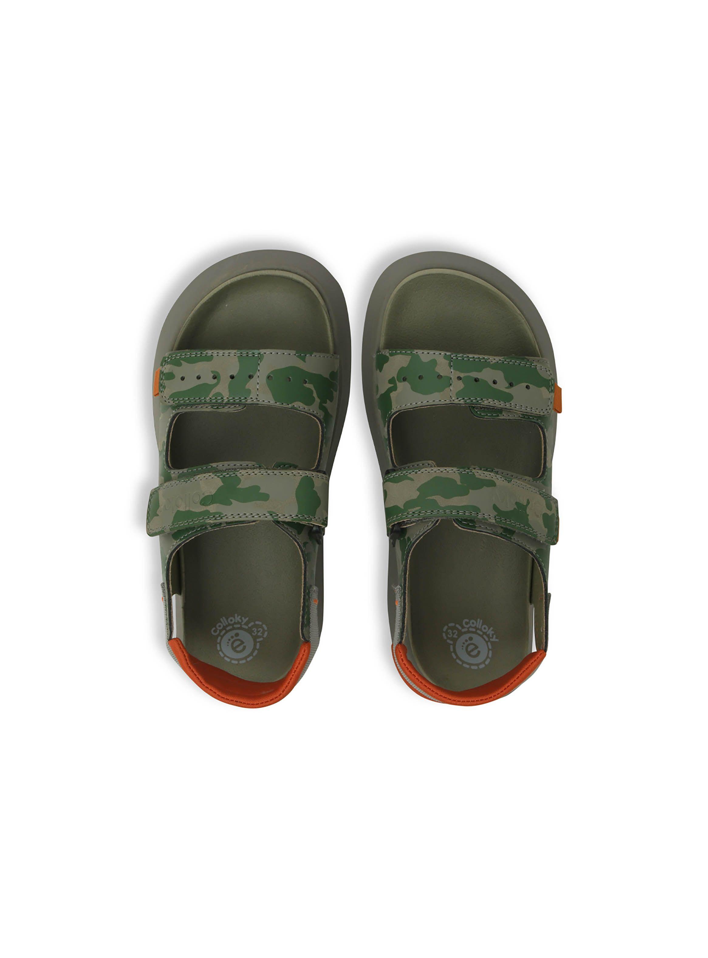 Sandalia Niño Verde Pistacho (28 A 38) Colloky-3