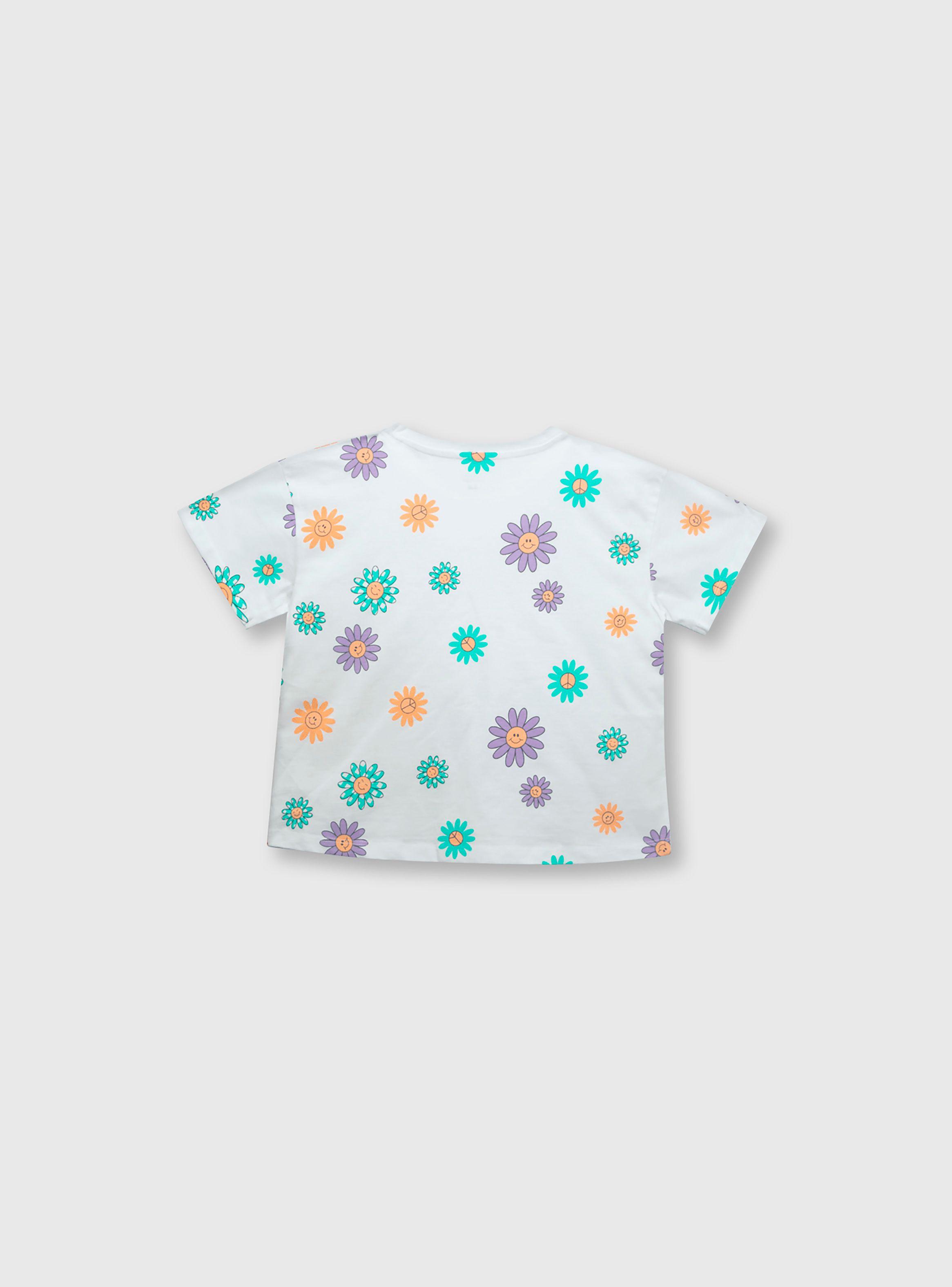 Polera Niña Blanco 55613 Colloky-1