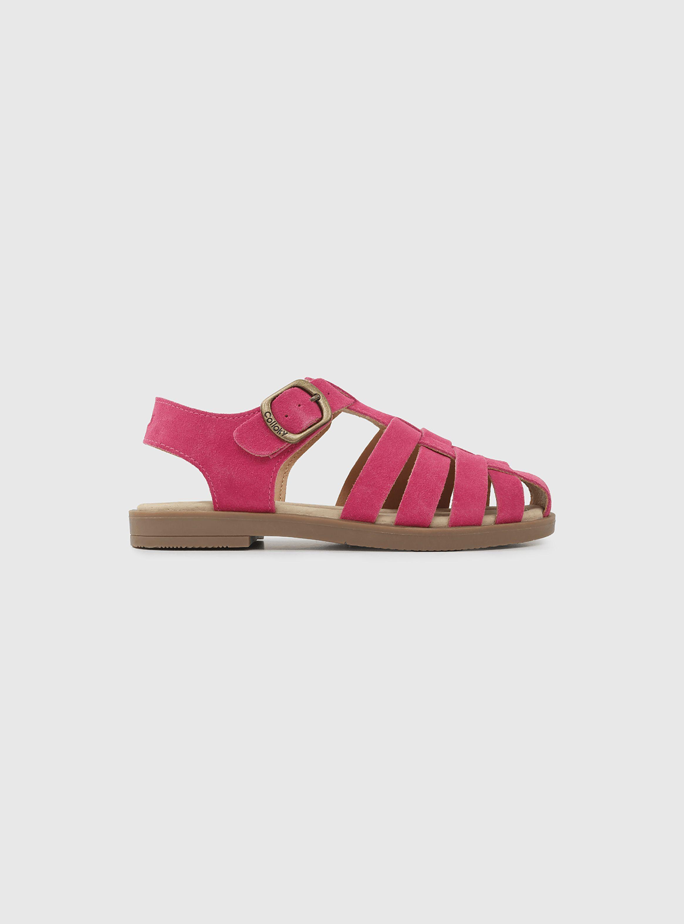 Sandalia Niña Fucsia 54760 Colloky-1