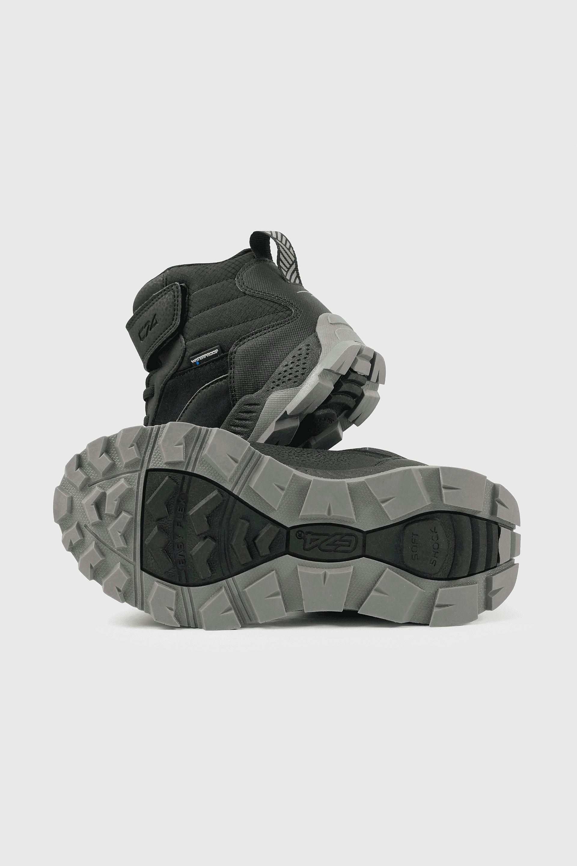 Botín Outdoor Waterproof Negro Unisex Talla 28 al 38 6338-2
