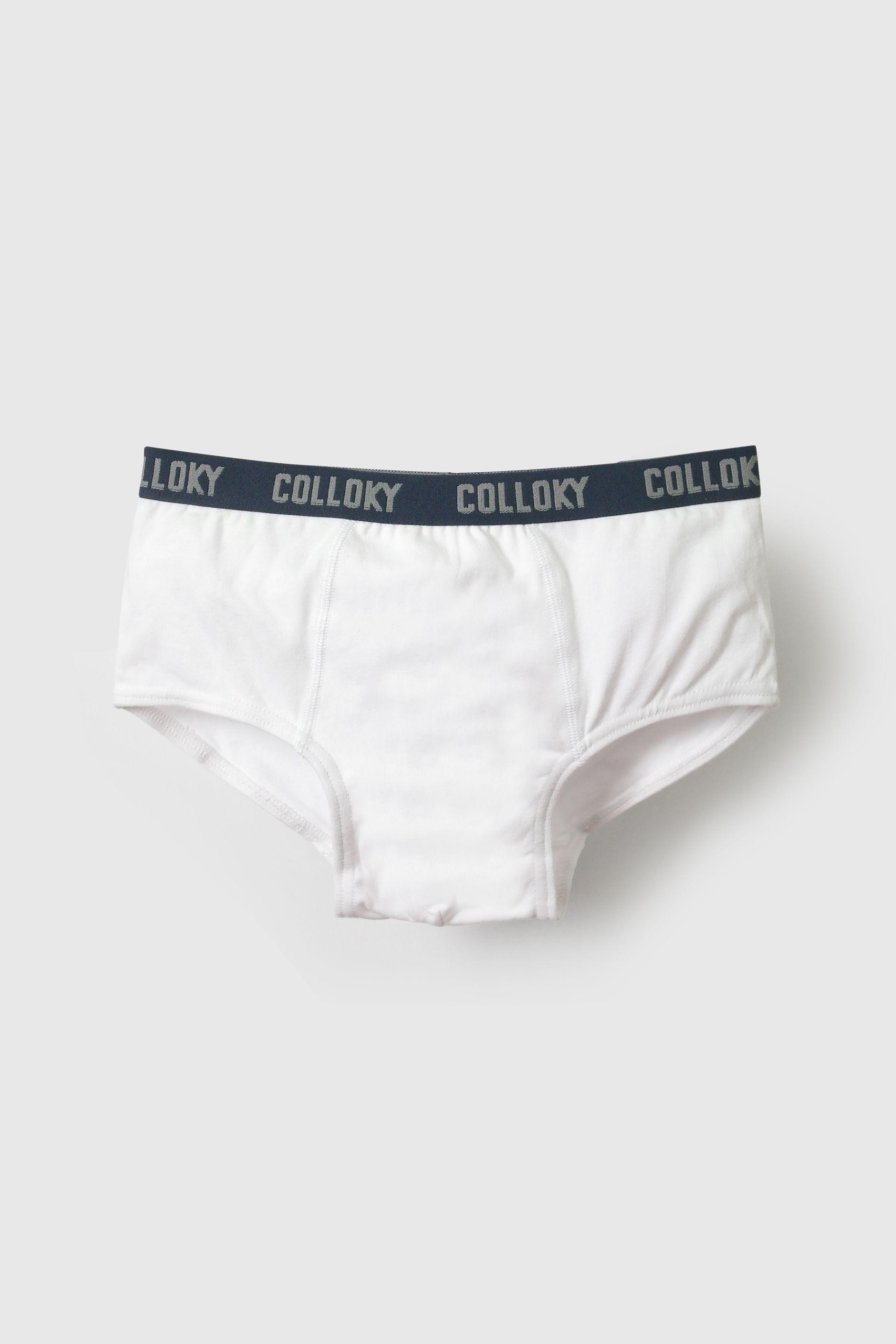 Calzoncillo Blanco Niño Colloky-3