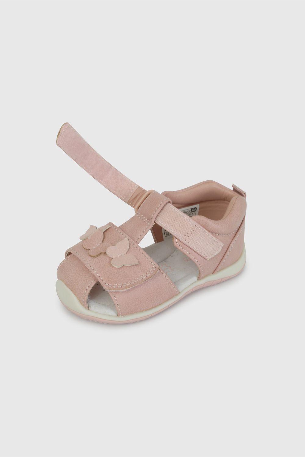 Sandalia Rosada Aplicación Mariposas 33000230V26-5