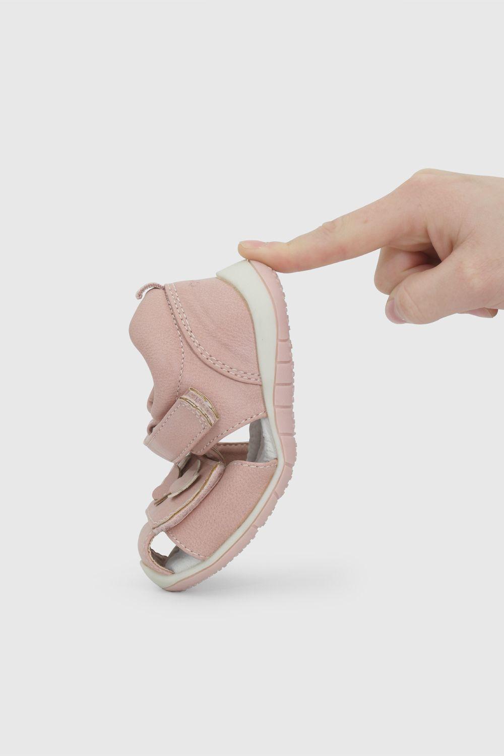 Sandalia Rosada Aplicación Mariposas 33000230V26-6