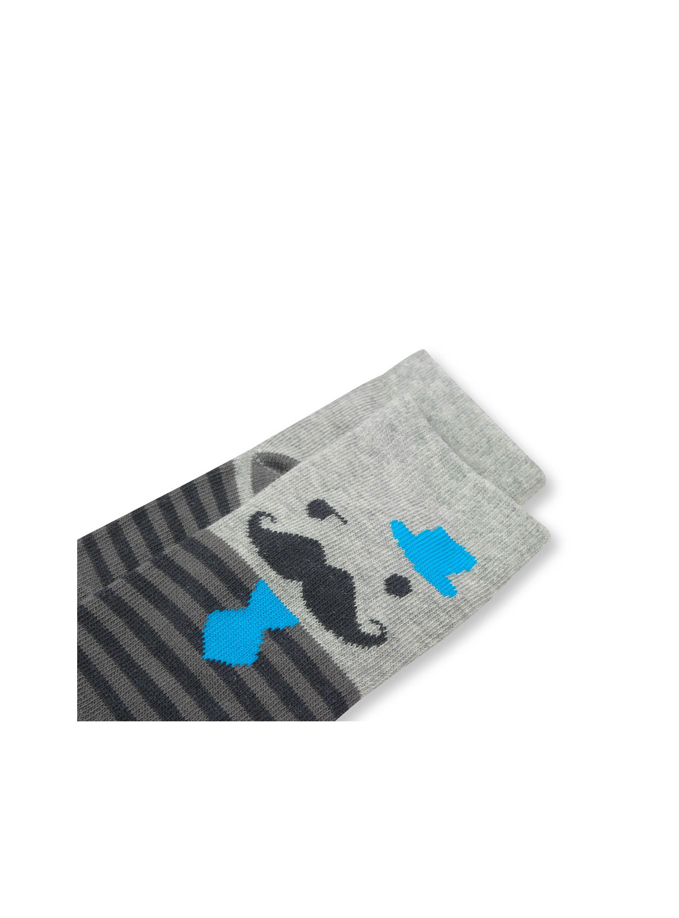 Calcetin De Bebé Niño 3 Pack Gris Degradado (14-25) Colloky-1