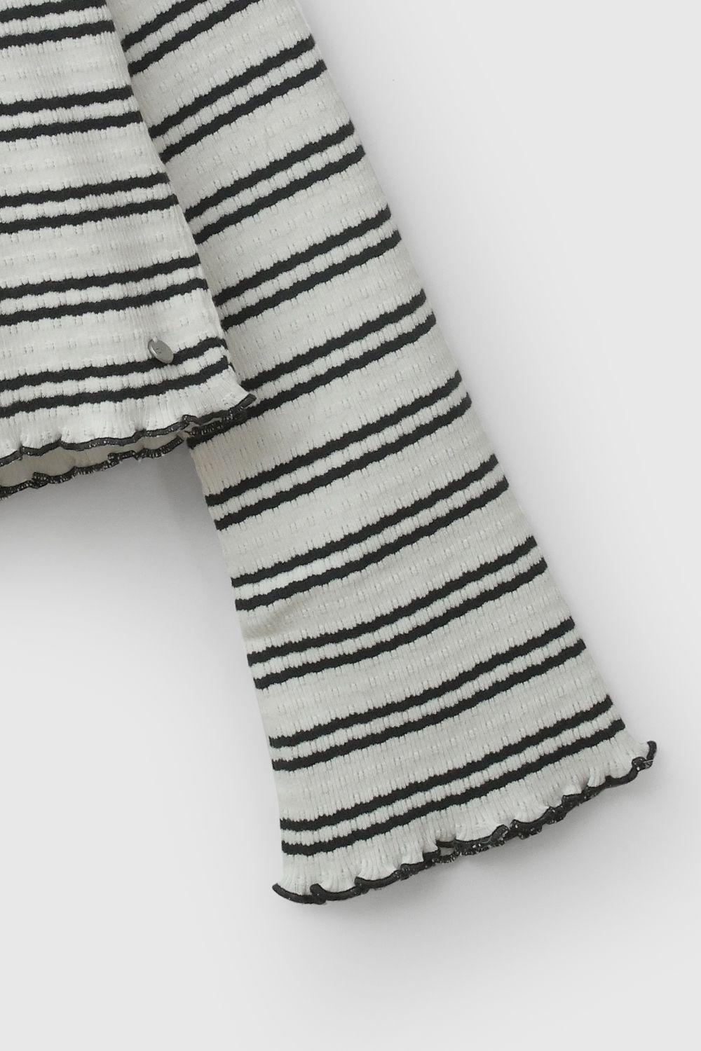 Polera Rayas Marengo Niña 3-4A a 12-13A Colloky-3