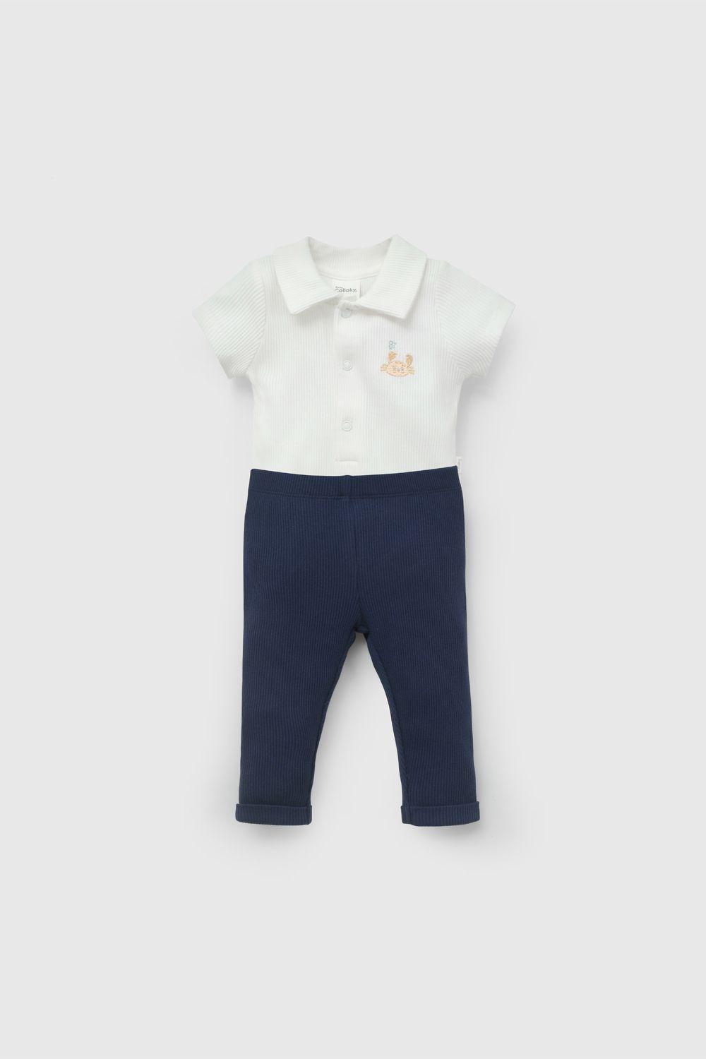 Conjunto Azul Navy De Bebé COPU0157V26-0