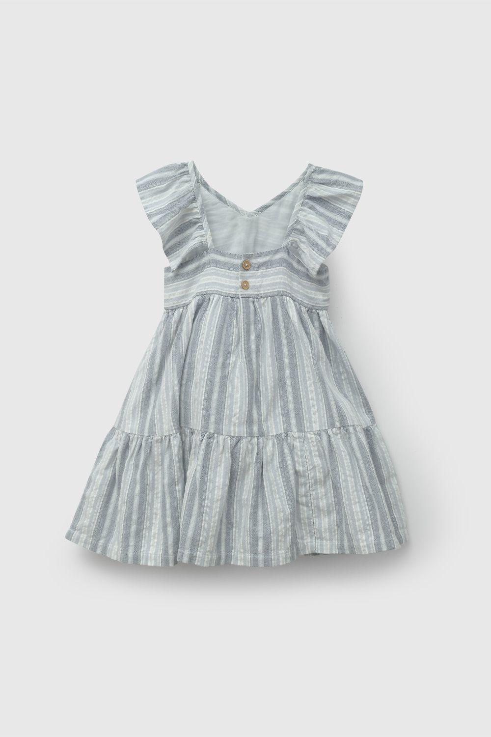 Vestido Niña Celeste 58261 Colloky-1