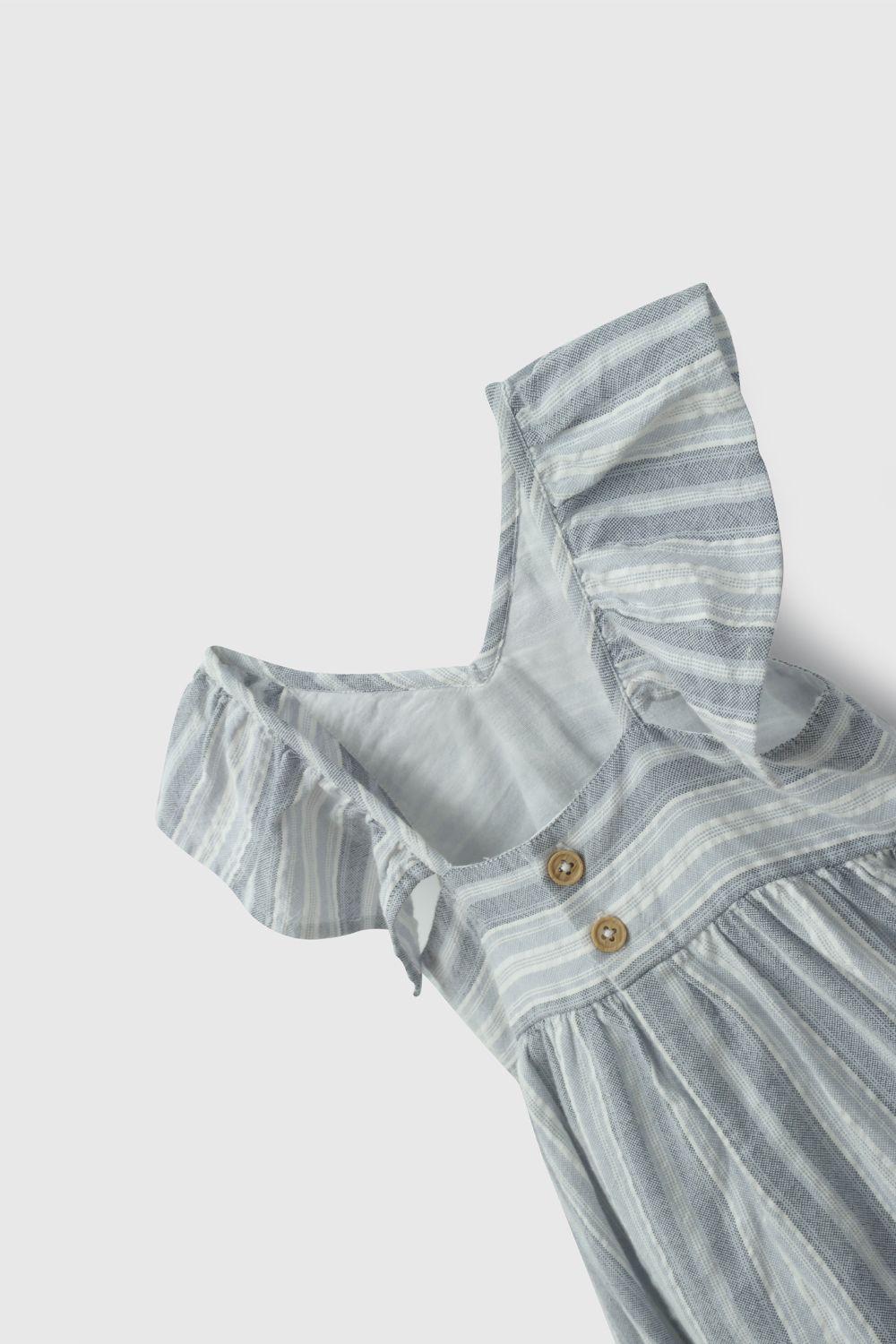 Vestido Niña Celeste 58261 Colloky-3