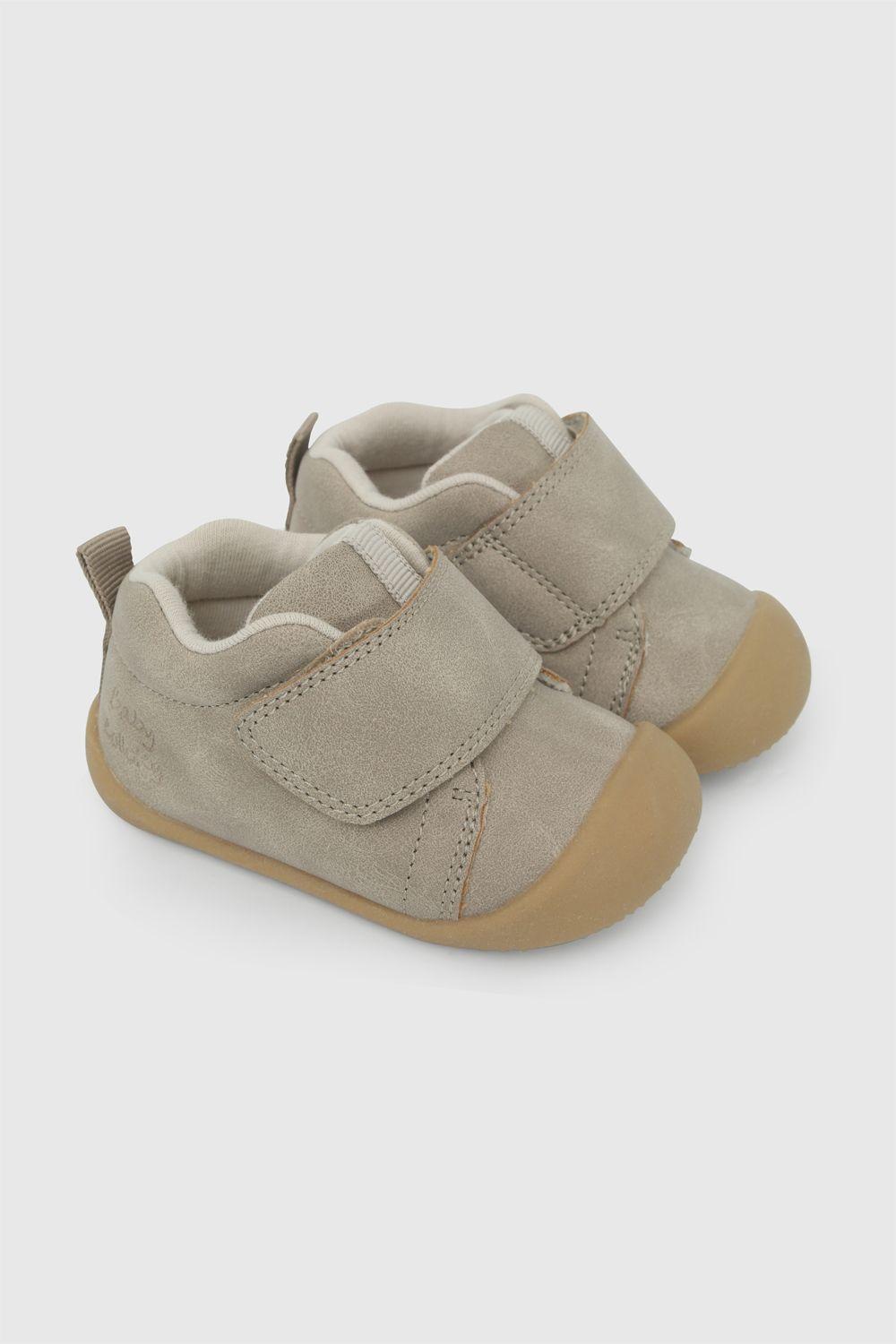 Zapato Velcro Cafe Niño 17-20 Colloky-1