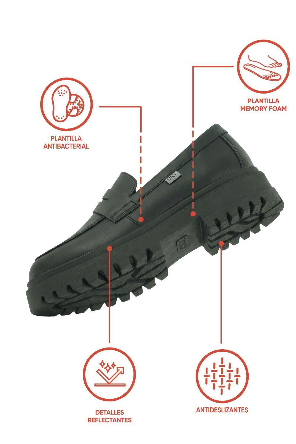 Zapato Escolar Negro 7249 Colloky-1