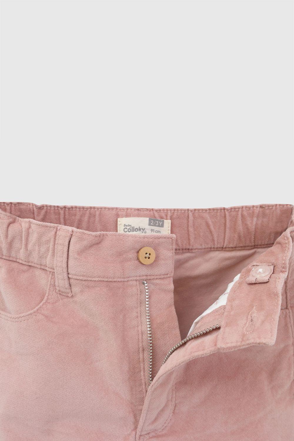 Pantalón Niña Rosado 7753 Colloky-2