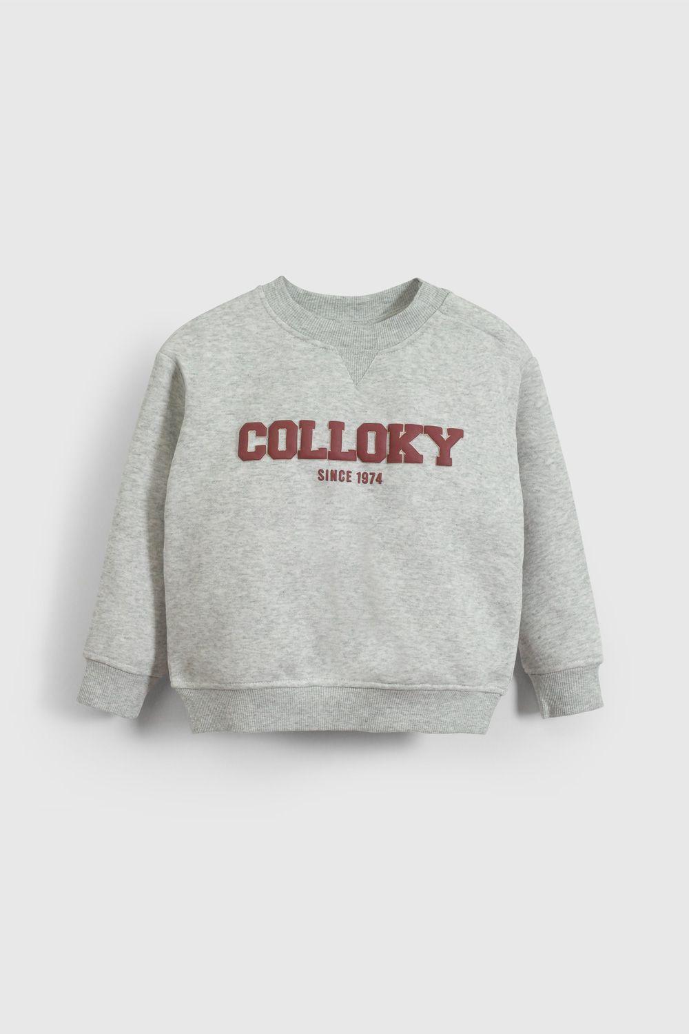 Polerón Niño Gris 57352 Colloky-0