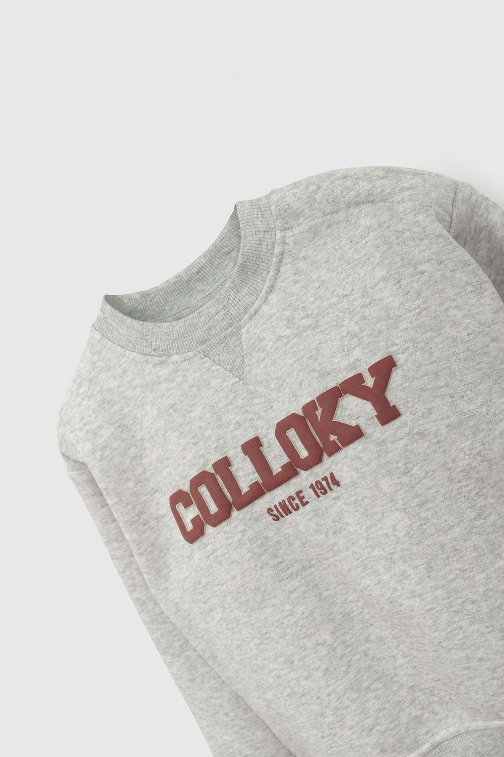 Polerón Niño Gris 57352 Colloky-2