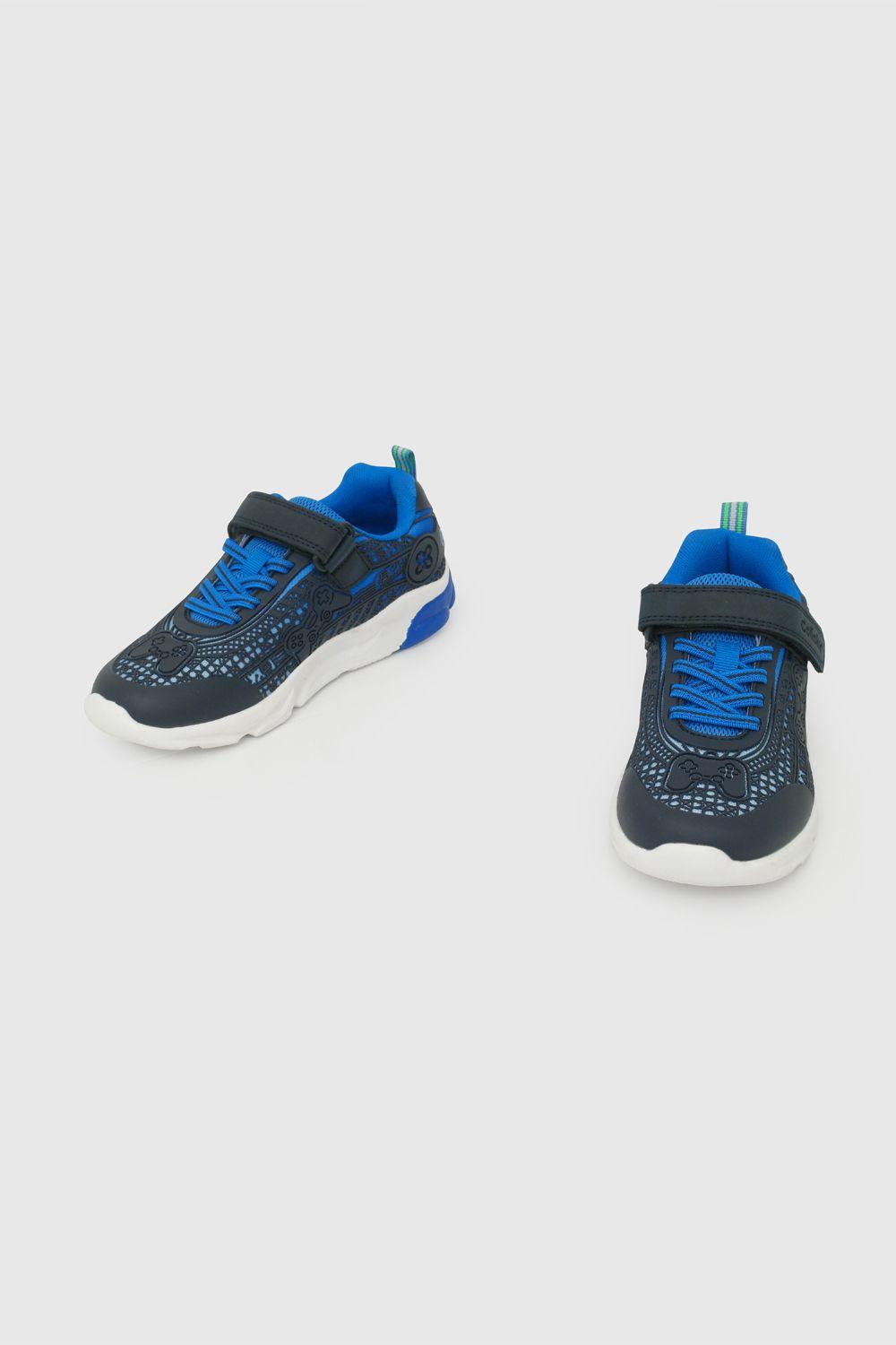 Zapatilla Azul Niño 7446 Colloky-3