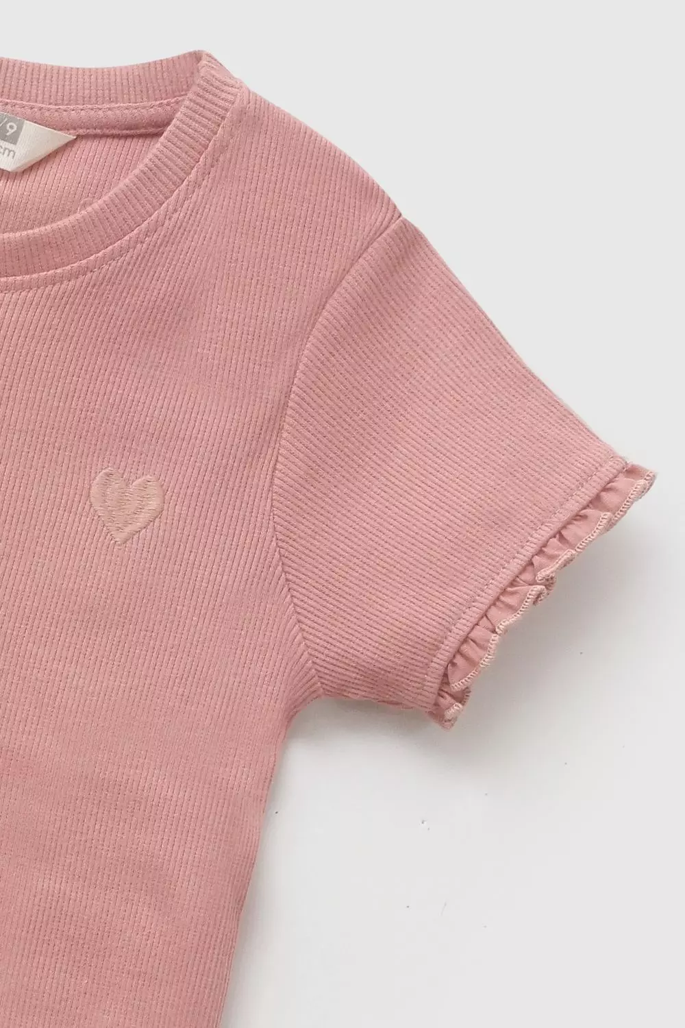 Polera manga corta niña rosado 3-4A a 12-13A-2