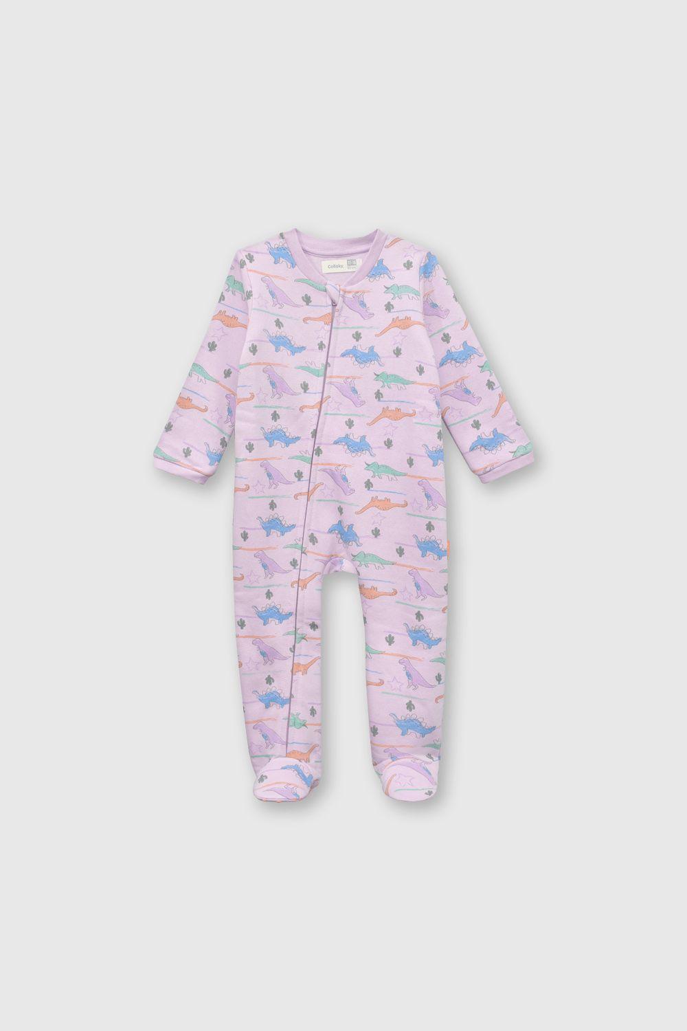 Pijama Morado de Niña-0