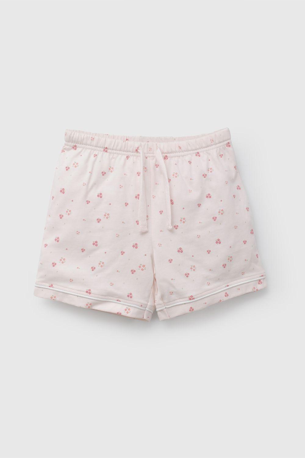 Pijama Rosado Camisero De Niña PJJE1431V26-3