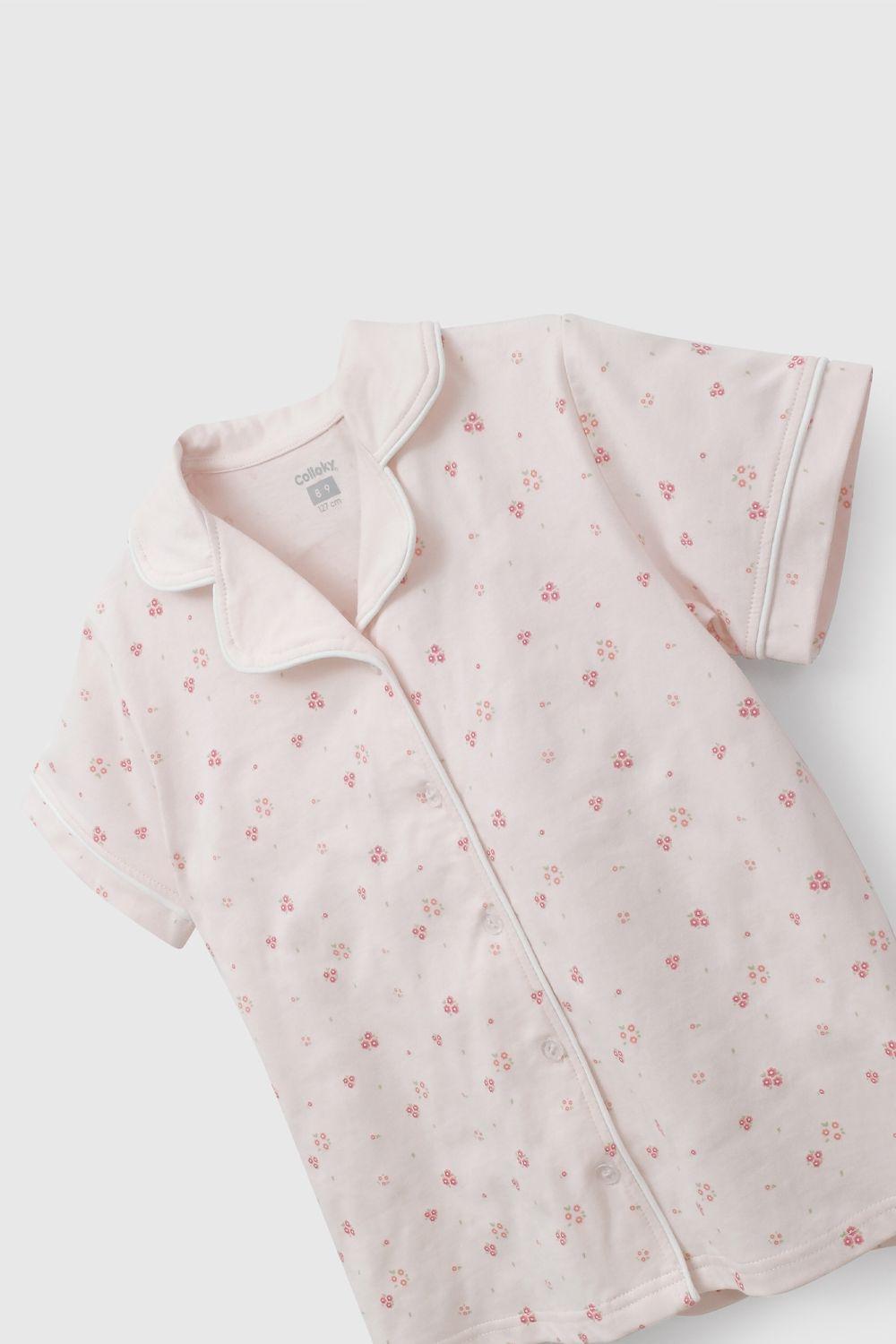 Pijama Niña Rosado 58105 Colloky-3